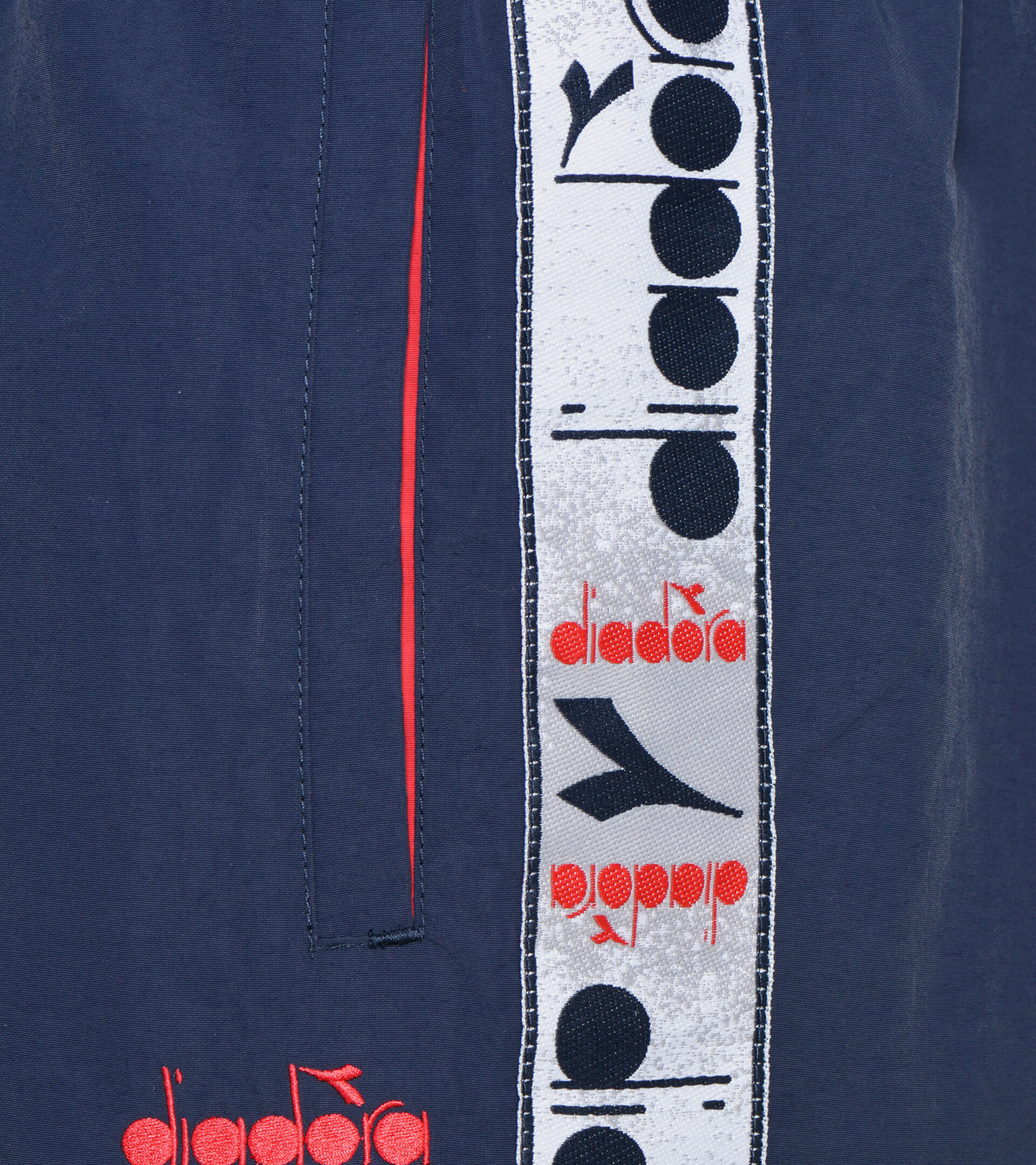 Pantalon - Homme PANT MVB BLEU FONCE/ROUGE TOMATE - Diadora