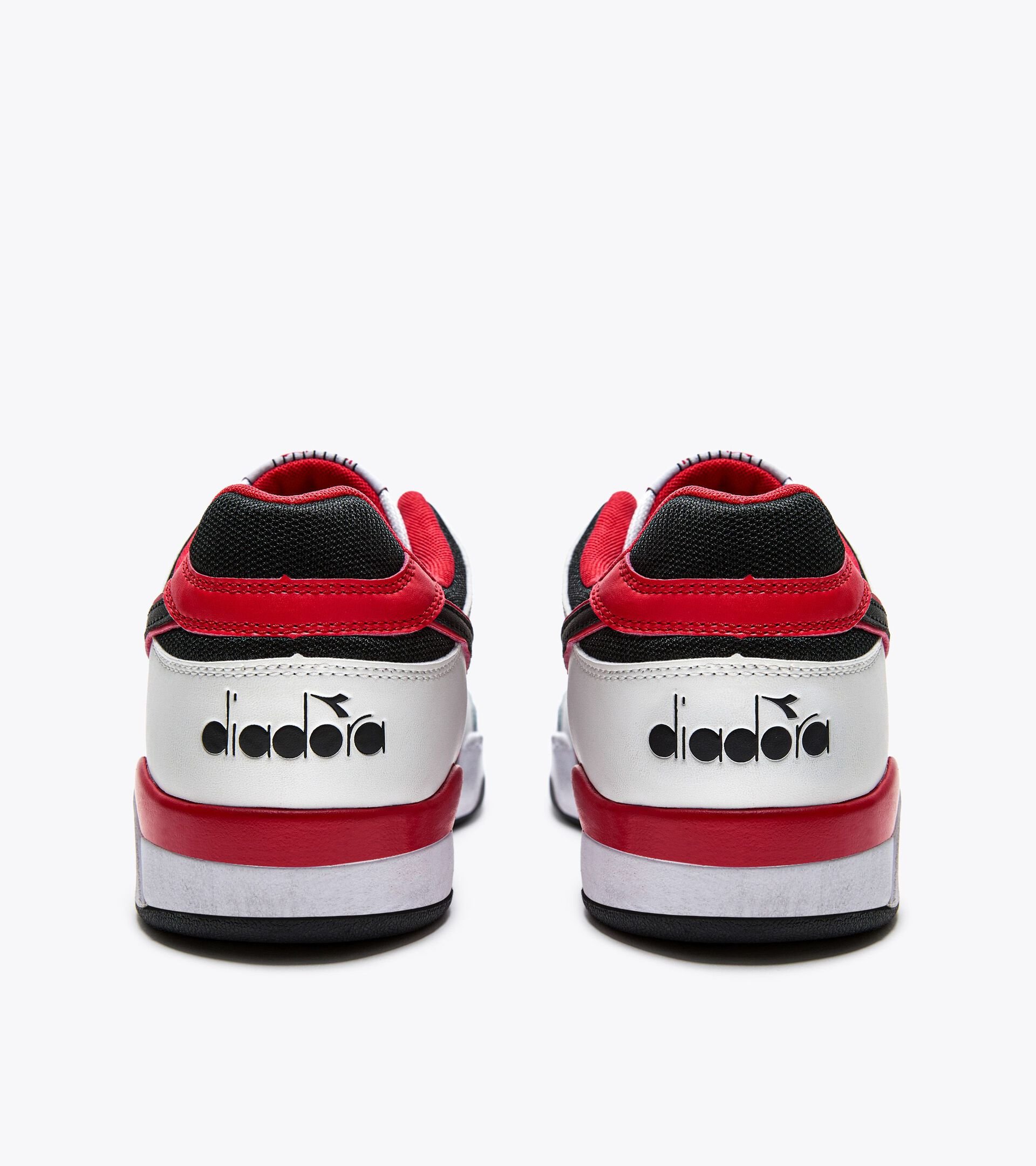 Sporty sneakers - Gender neutral B.56 ICONA WHITE/FERRARI RED ITALY - Diadora