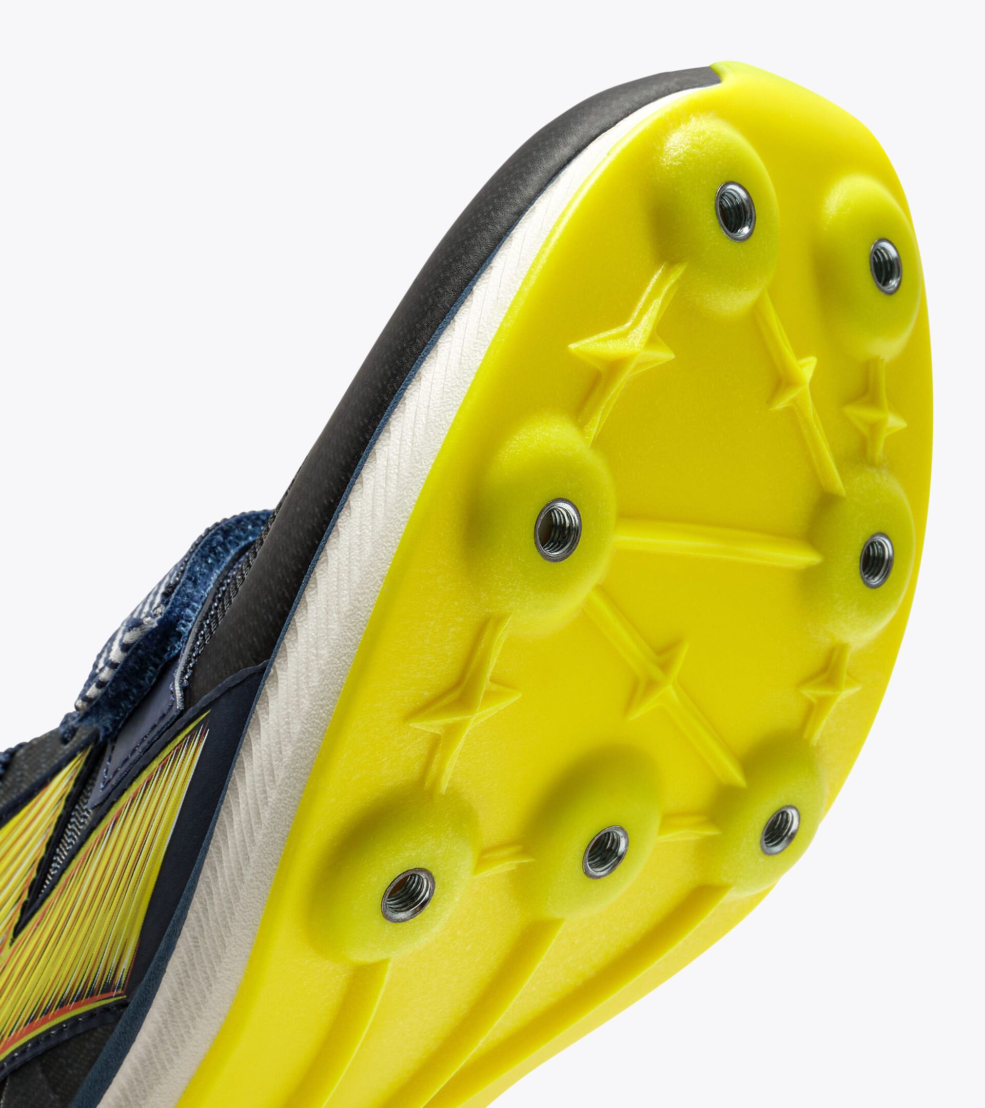 Jumping shoe - Woman LUNGO CARBON W DK DENIM /SLPHR SPRG/SCLT IBIS - Diadora