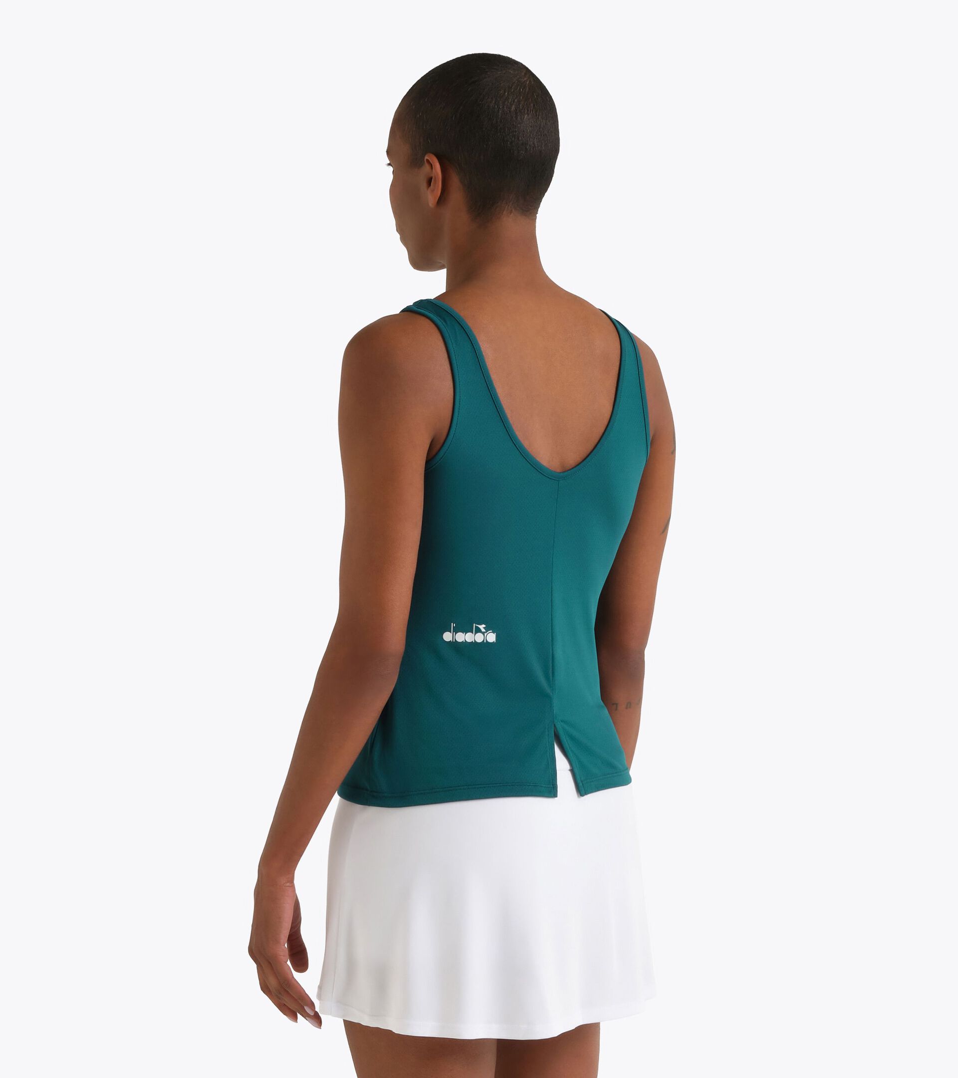 Camiseta sin mangas de tenis - Mujer
 L. TANK COURT SOMBREADO PICEA - Diadora