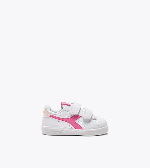 Chaussures de sport - Bambins 1-4 ans GAME P TD GIRL BLANC/ROSE OEILLET - Diadora