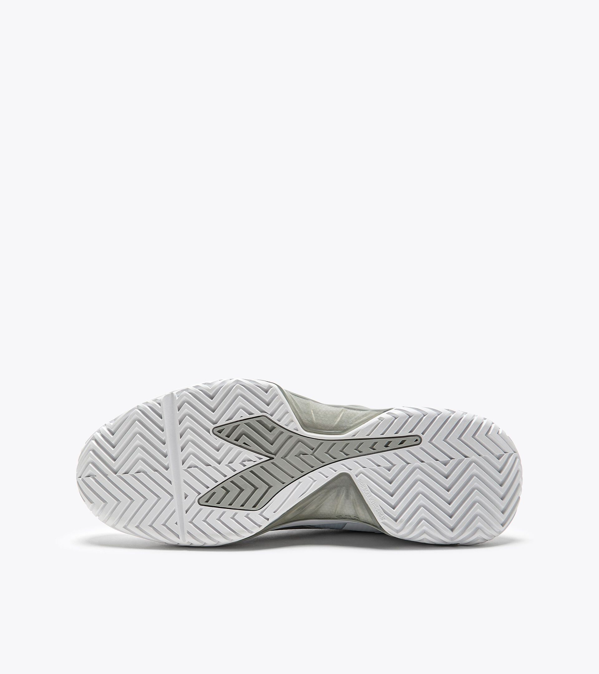 Tennis shoes for hard surfaces or clay courts - Women B.ICON 2 W AG WHITE/SILVER - Diadora