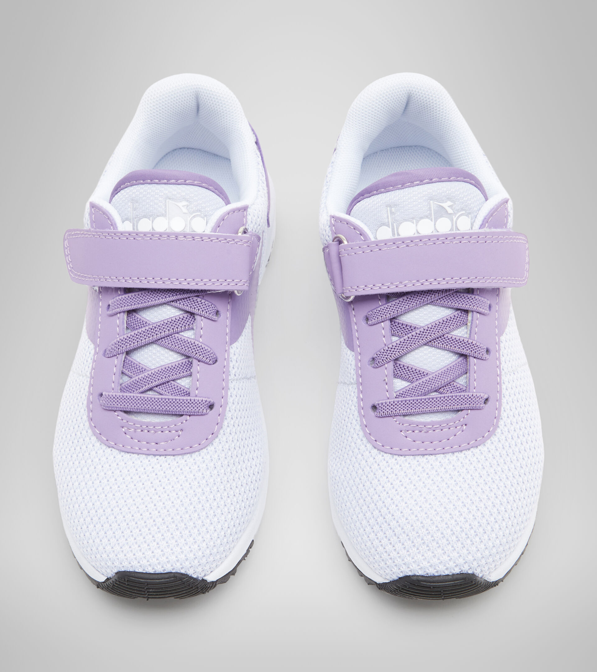 Sports shoes - Kids 4-8 years EVO RUN PS ENGLISH LAVENDER/WHITE - Diadora