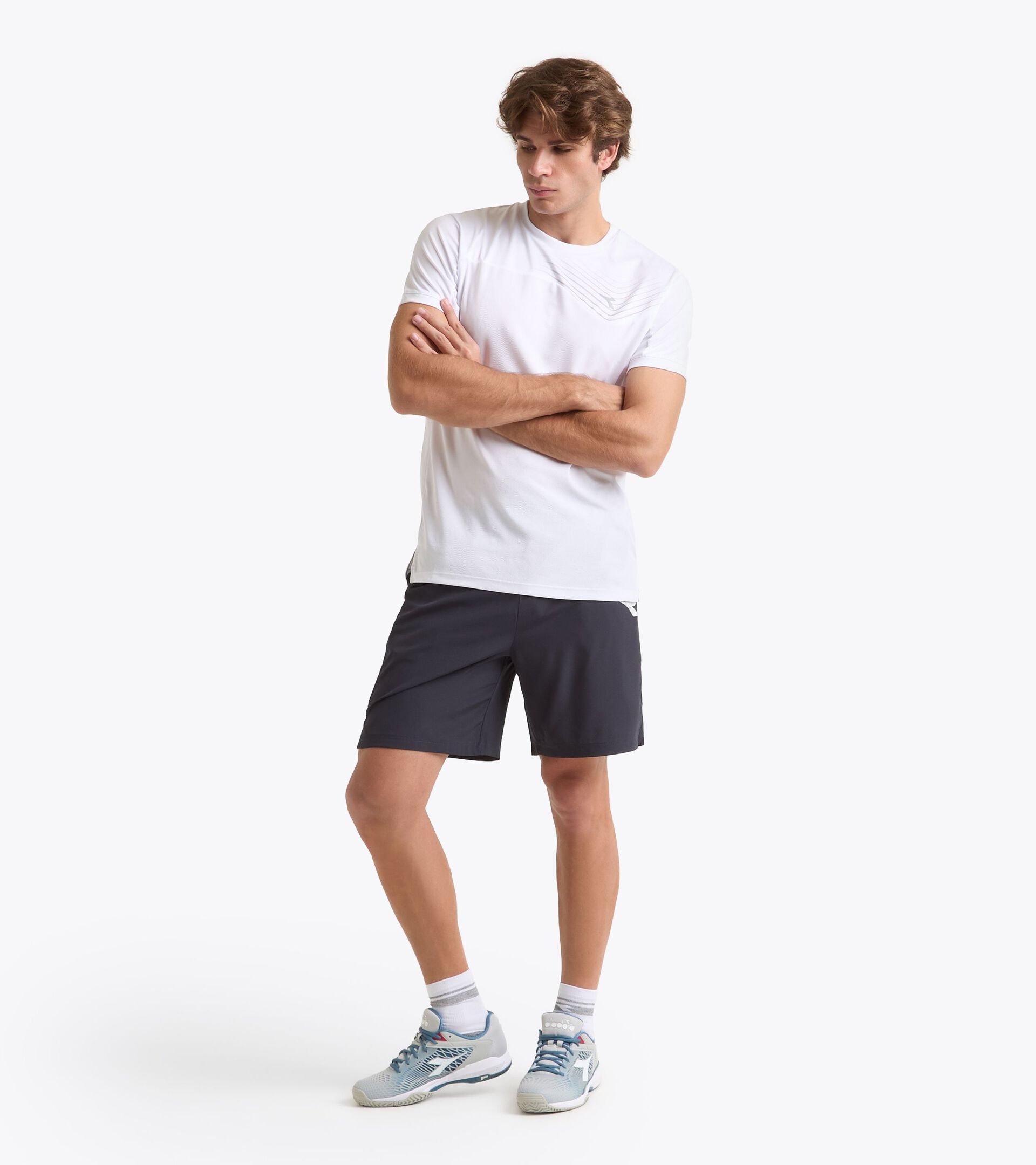 Tennis bermuda shorts - Men SHORT COURT DK SMOKE - Diadora