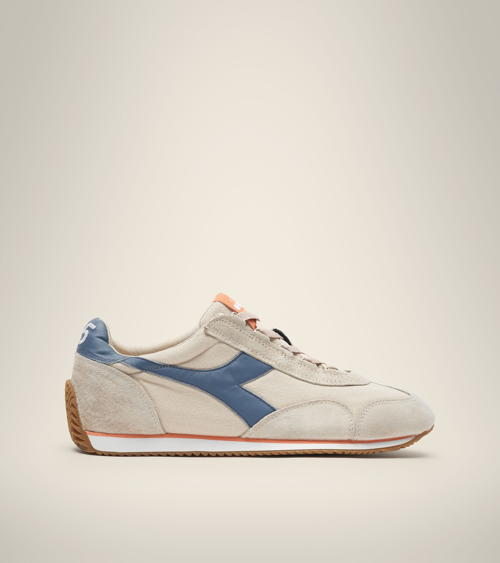 Heritage shoe - Unisex EQUIPE H CANVAS STONE WASH BEIGE BLEACHED - Diadora