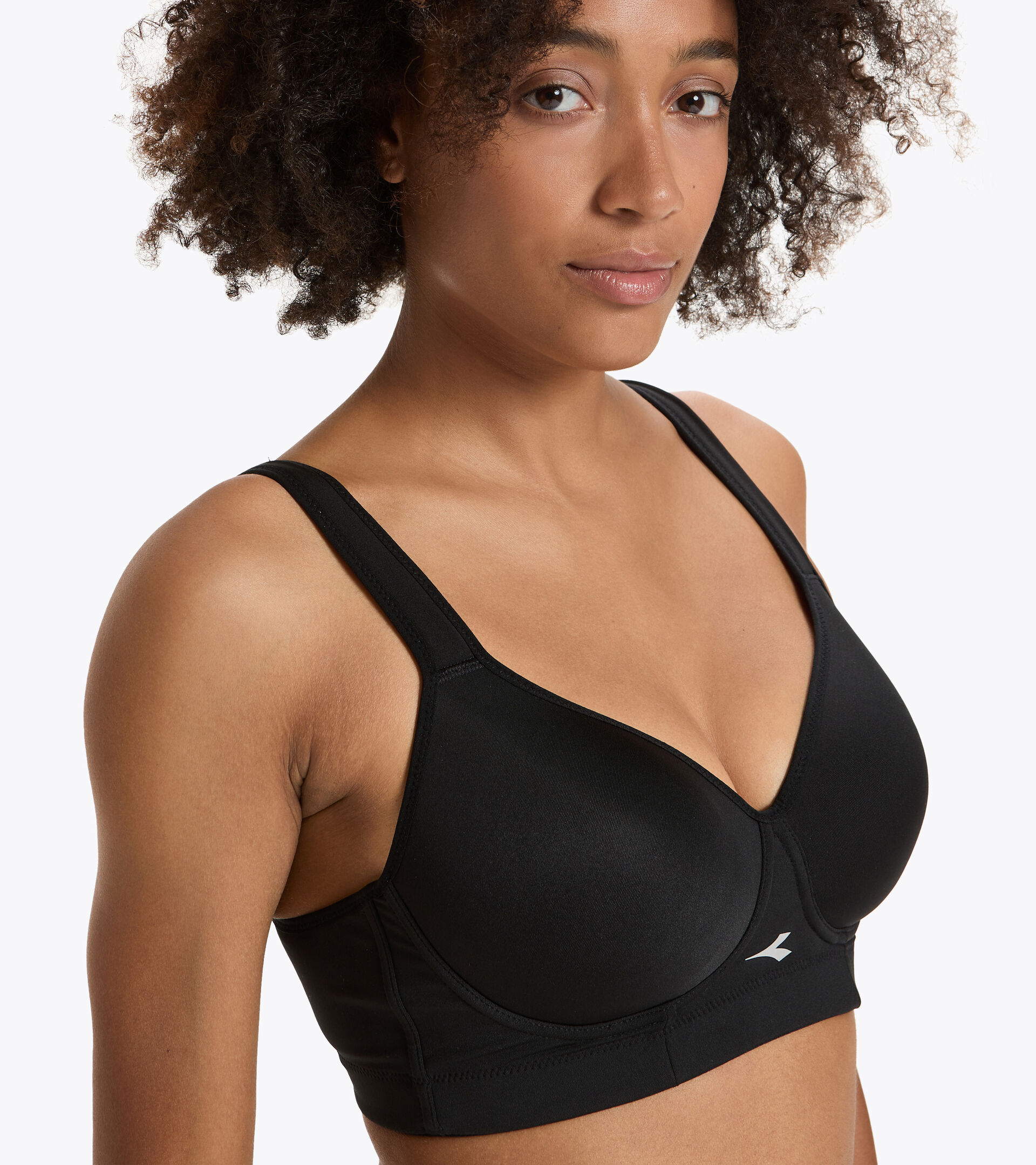 High-impact sports bra - Women L. HIGH BRA BLACK - Diadora