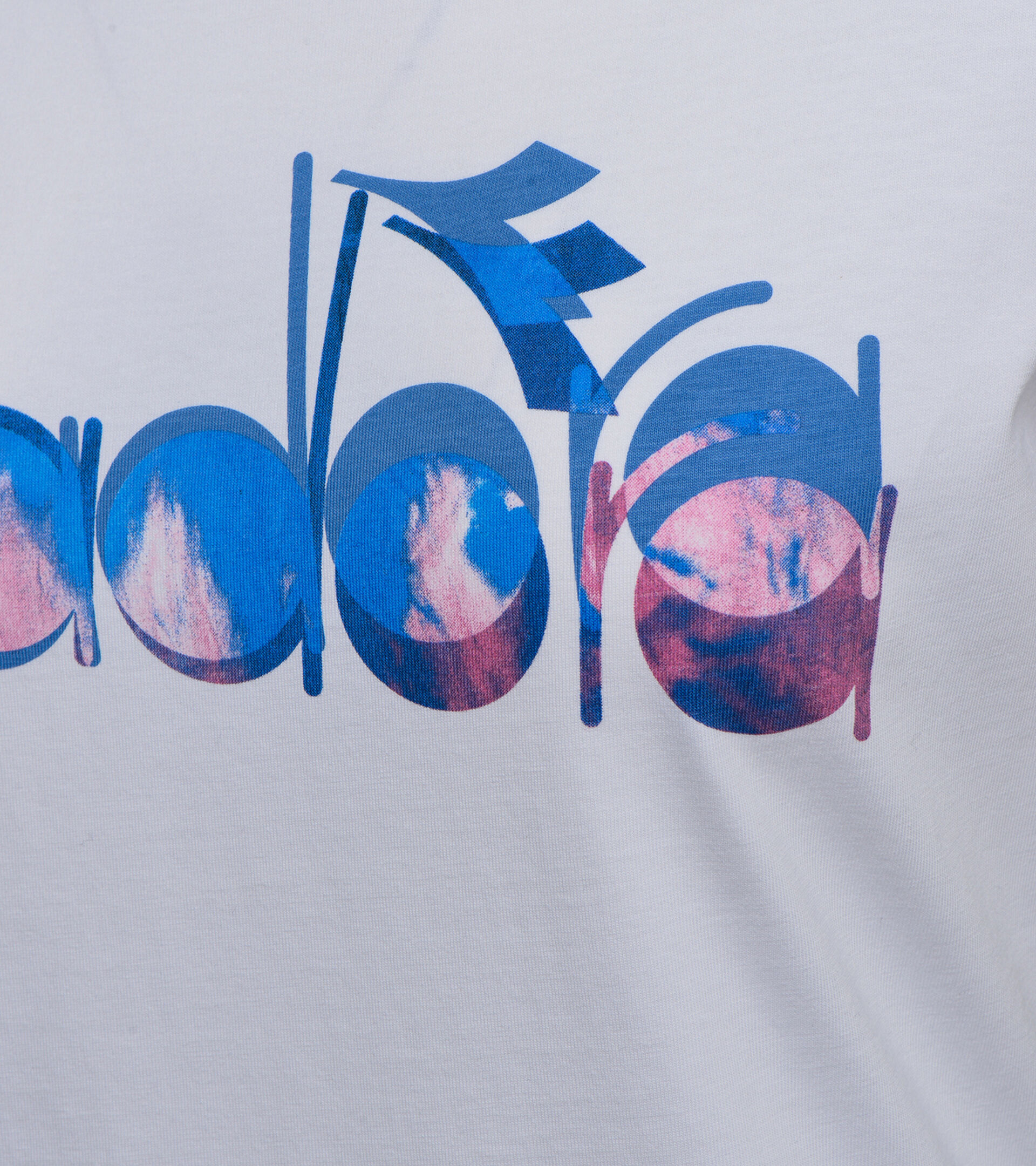 T-shirt with logo - Women L.T-SHIRT SS 5PALLE WALKER OPTICAL WHITE - Diadora