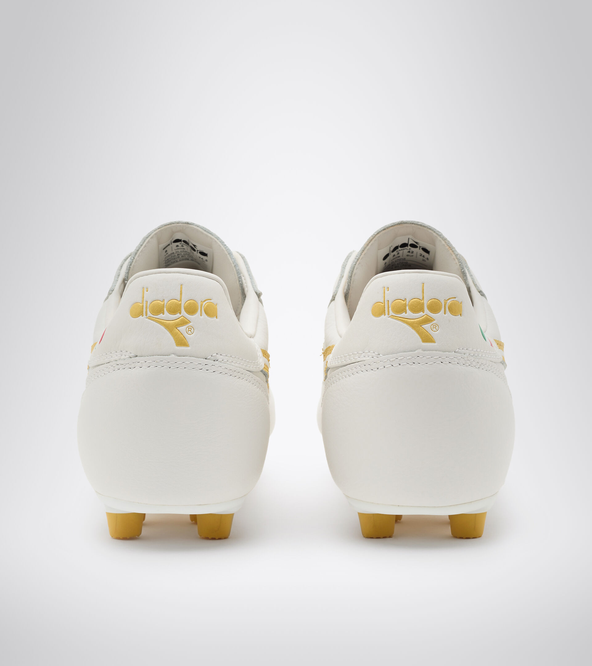Scarpa da calcio per terreni compatti BRASIL OG LT+ MDPU BIANCO/ORO - Diadora
