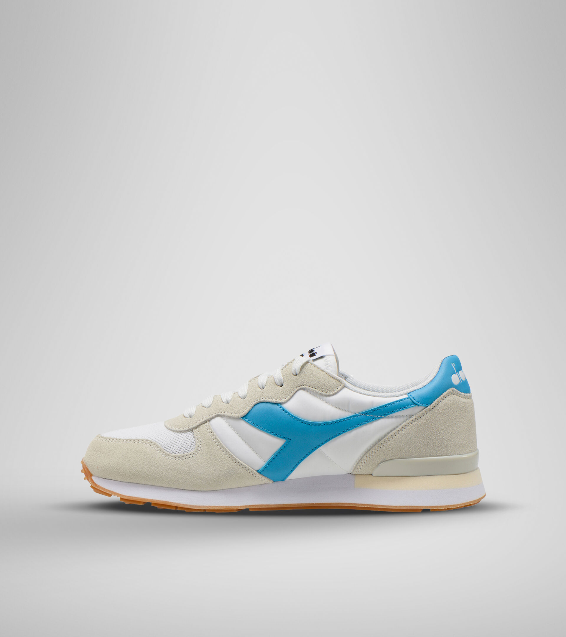 Footwear Sportswear UNISEX CAMARO WHITE/CYAN BLUE Diadora