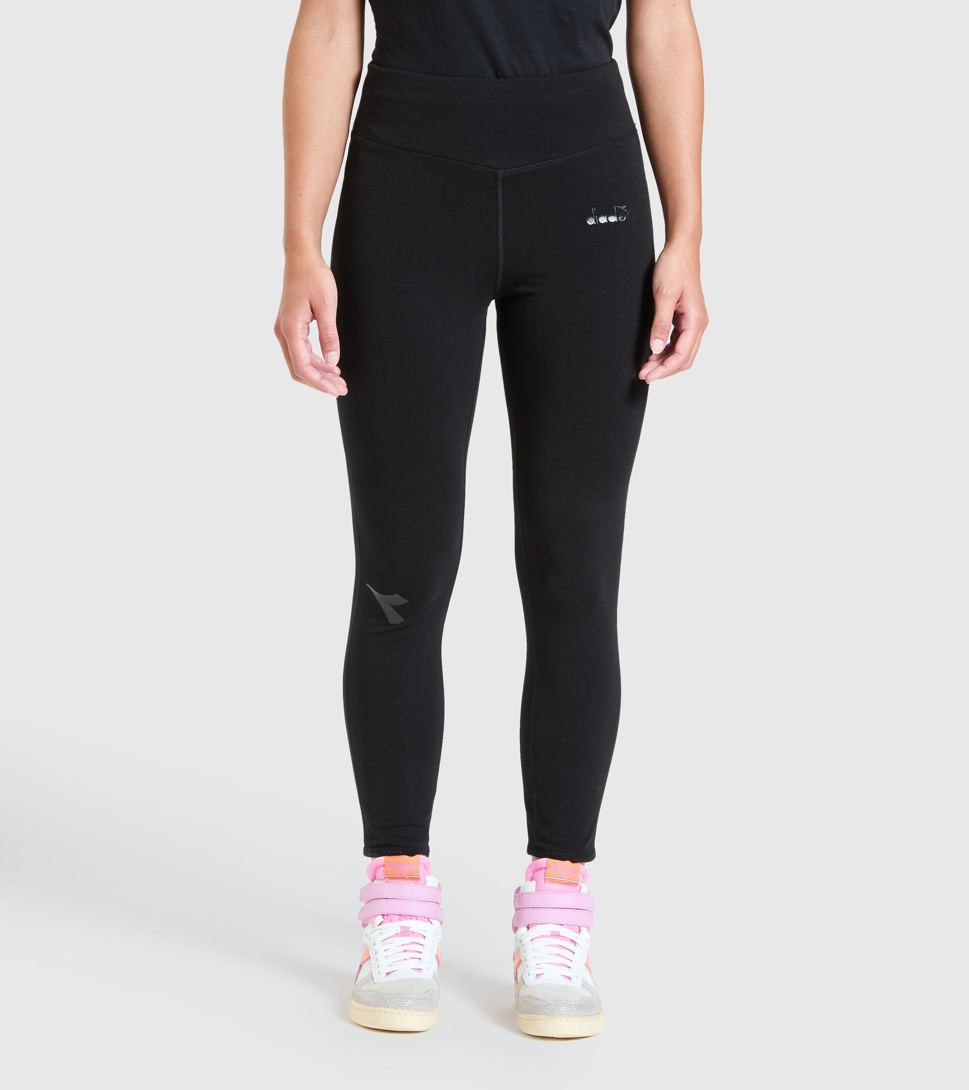 Sportleggings - Damen L. LEGGINGS URBANITY SCHWARZ - Diadora