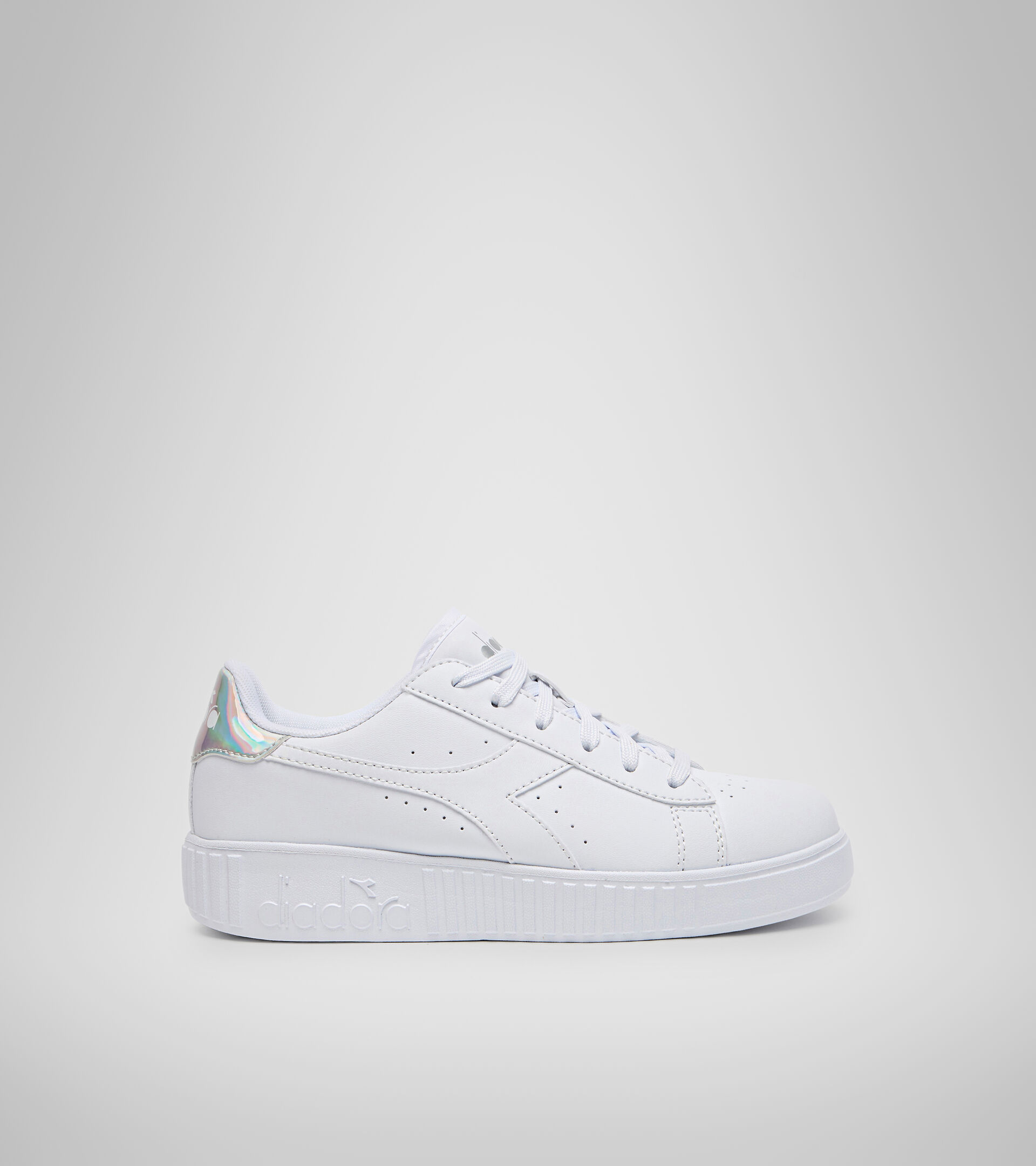 Chaussures de sport - Jeunes 8-16 ans GAME STEP GS WEISS/ARGENT - Diadora