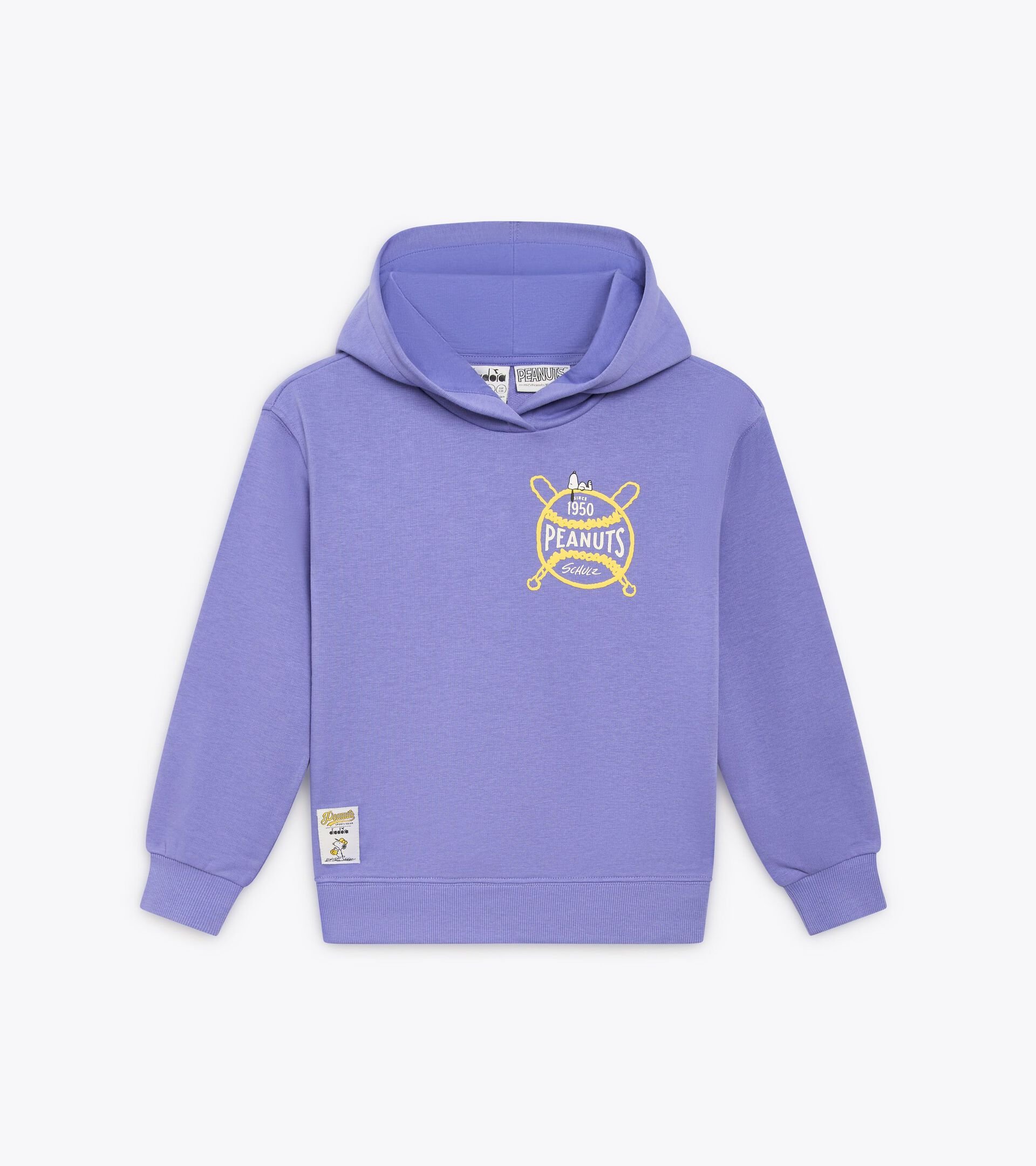 Peanuts hoodie - Kids - All-gender
 JU. HOODIE PEANUTS IRIS BLOOM - Diadora