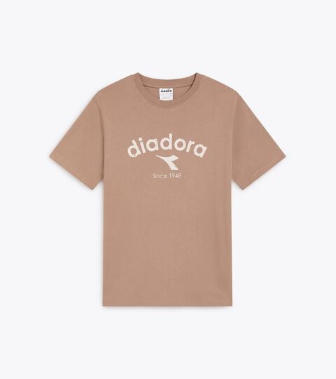 T-shirt - Gender Neutral
 T-SHIRT SS ATHL. LOGO LIGHT BROWN HAZELNUT - Diadora