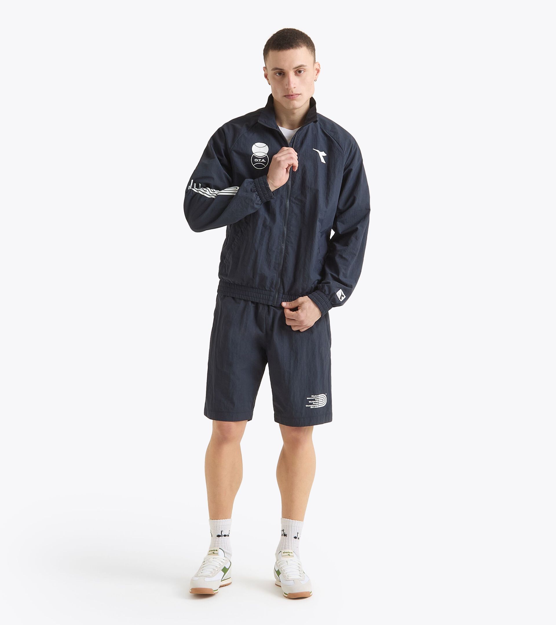 Bermuda shorts - Cross category - All-gender BERMUDA SPORT BLUE DENIM - Diadora