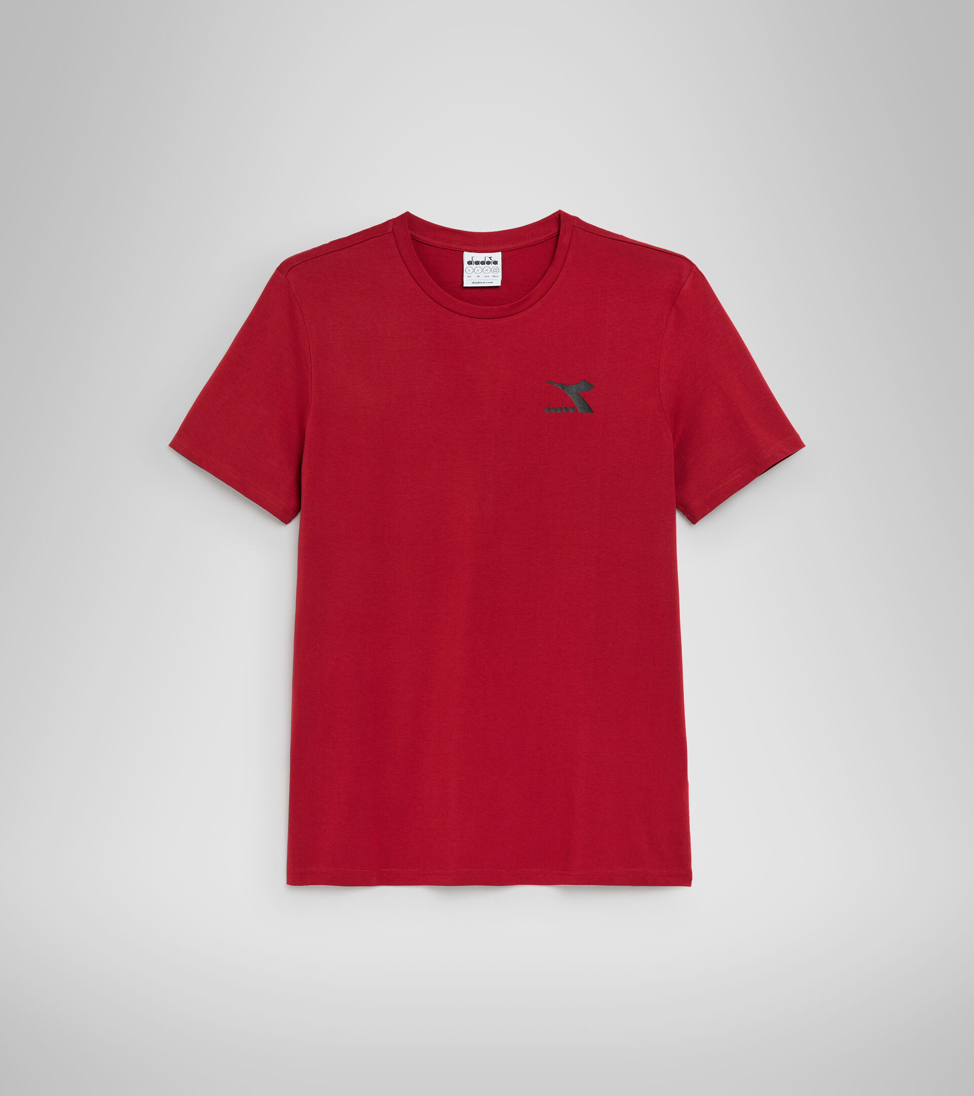 Camiseta deportiva - Hombre T-SHIRT SS CORE ROJO SALVIA - Diadora