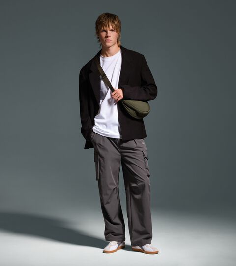 Winter cargo trousers - Exclusive e-commerce & Cortina Store - All-gender CARGO PANTS GRAY - Diadora