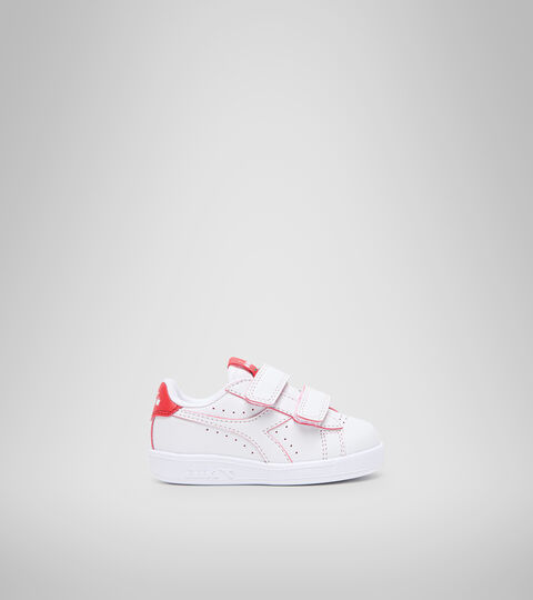 Sports shoes - Toddlers 1-4 years GAME P SMASH TD WHITE/TOMATO RED - Diadora