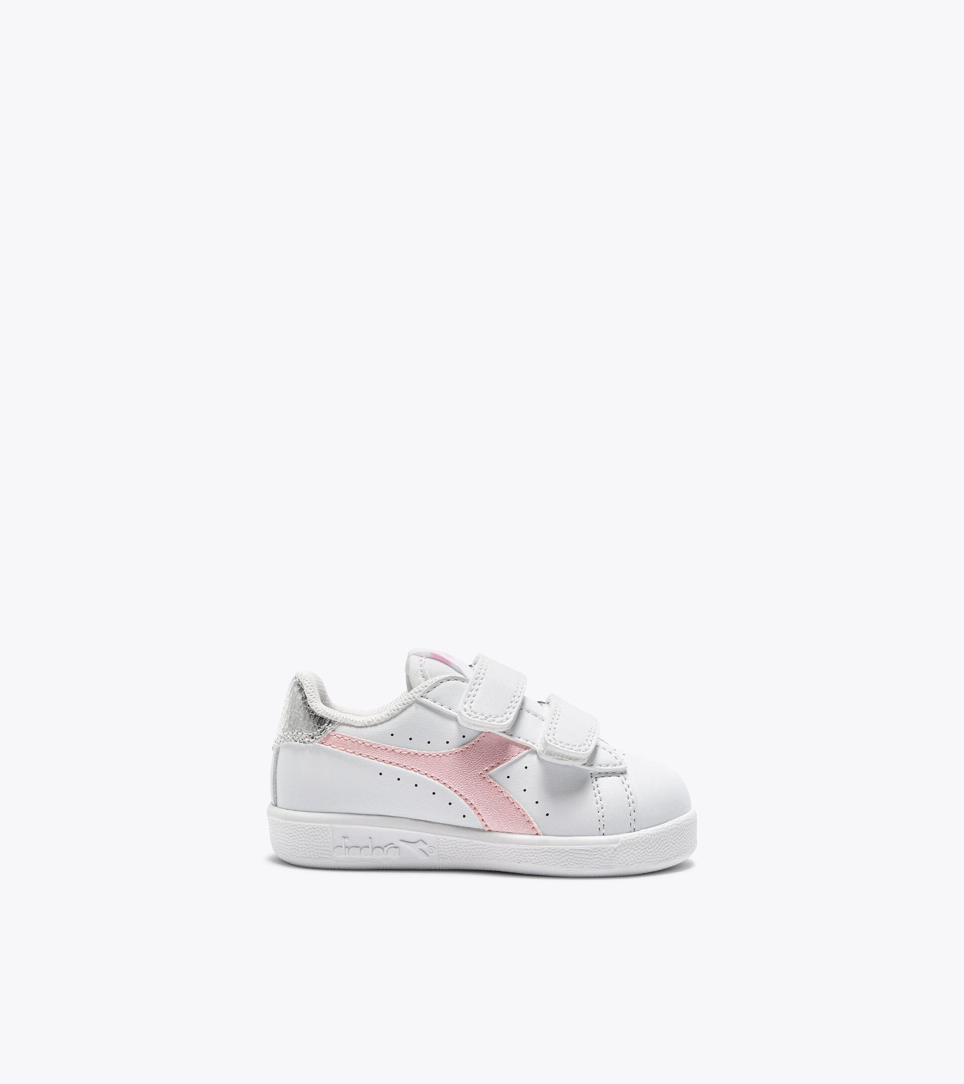 Sports shoes - Toddlers 1-4 years GAME P BALLET TD WHITE/PINK LADY - Diadora