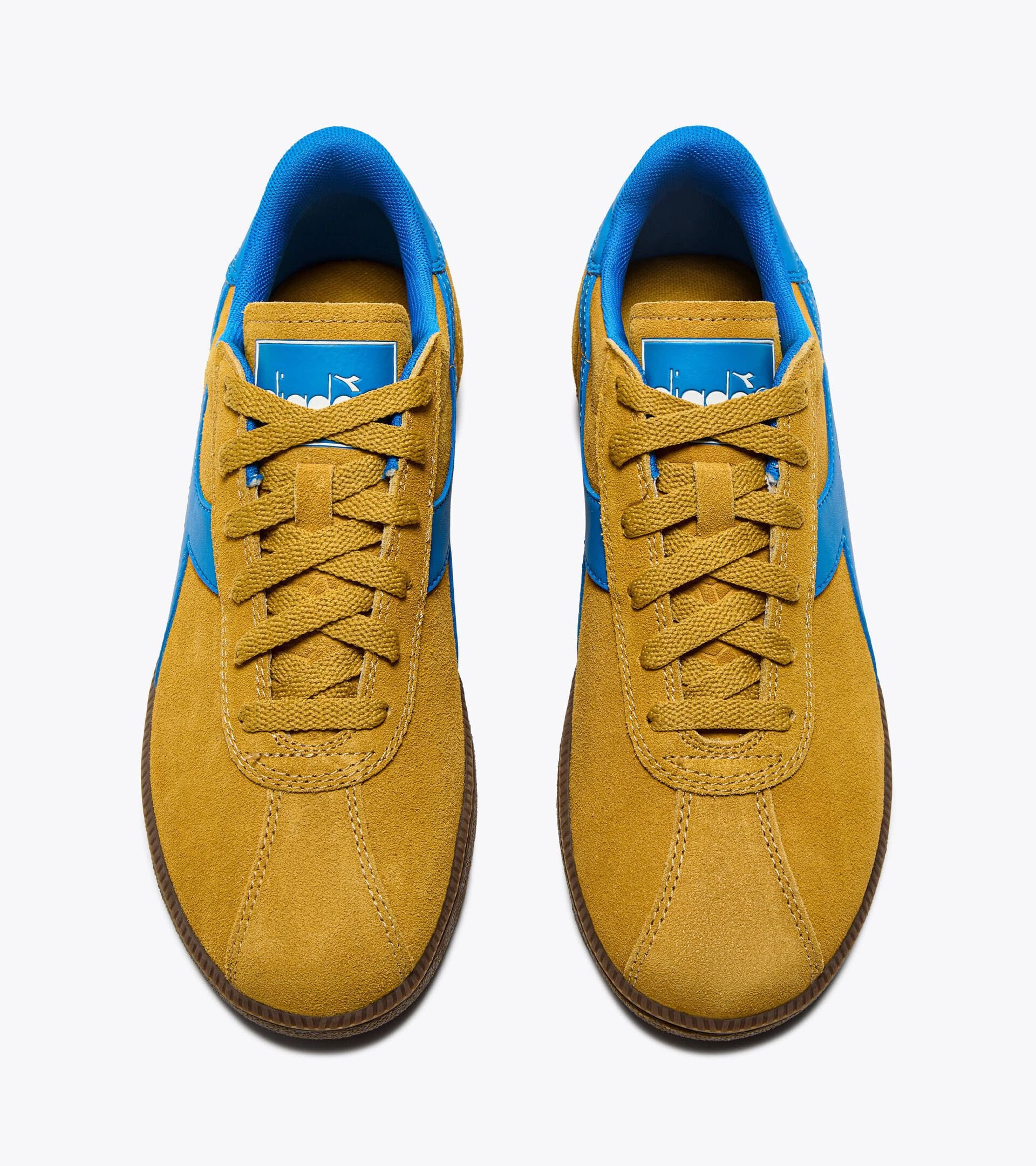 Leather sneakers - All-Gender
 TOKYO GOLDEN SPICE/DIRECTOIRE BLUE - Diadora