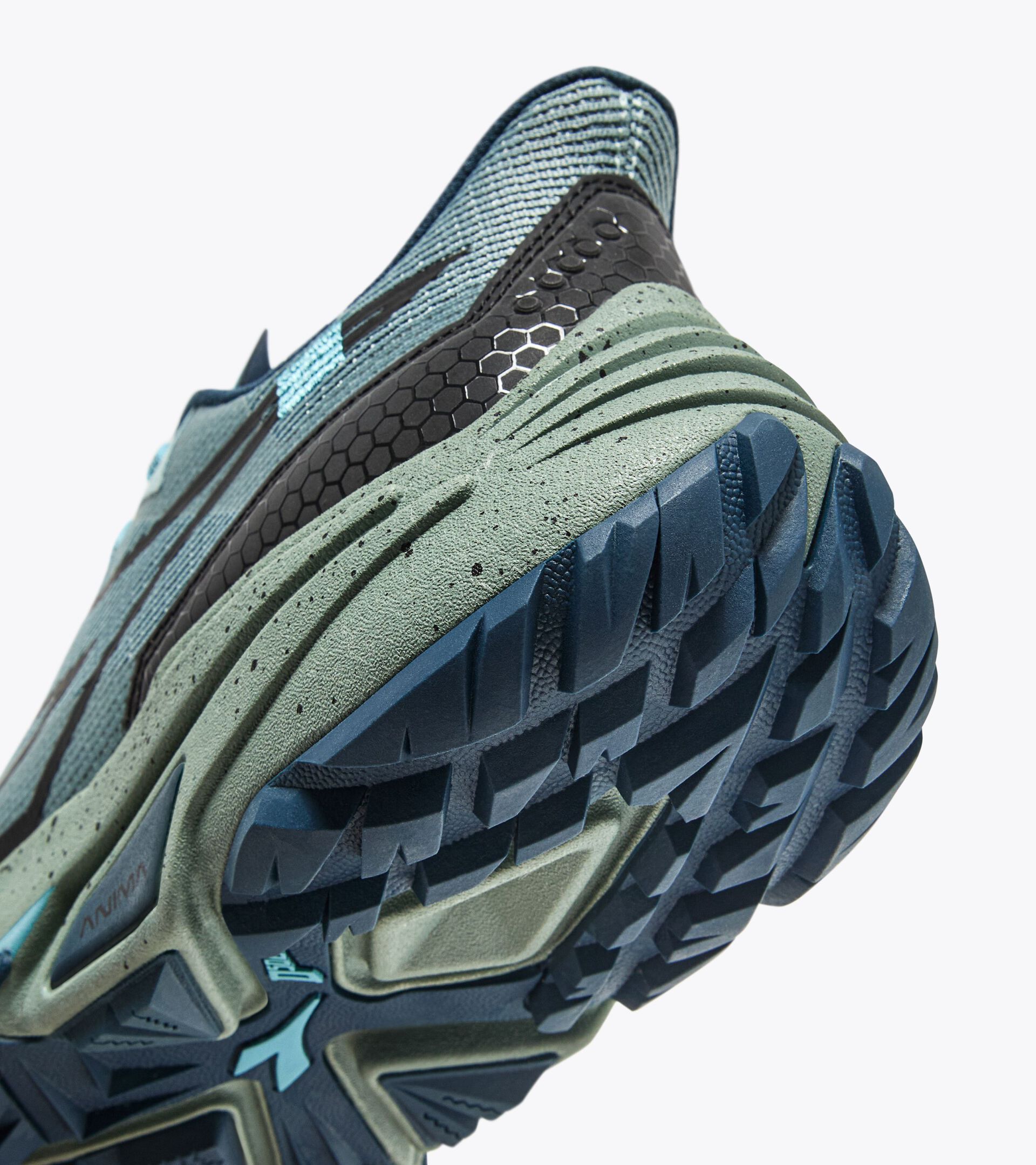 Trail running shoe - All-Gender SESTRIERE-XT 2 TOURMALINE/BLACK - Diadora