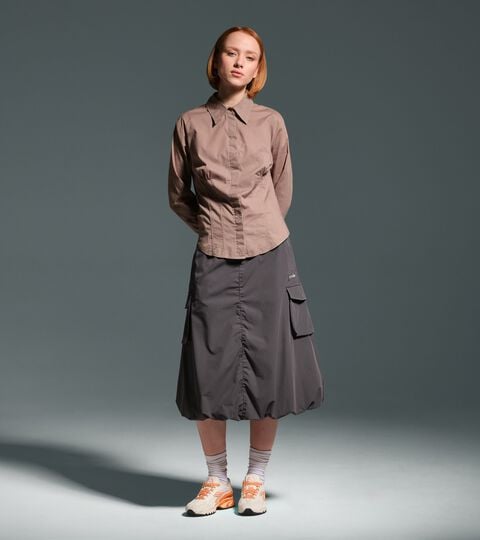 Cargorock - Exklusiv im E-Commerce & Cortina Store - Damen L. CARGO LONG SKIRT FUNGUS - Diadora