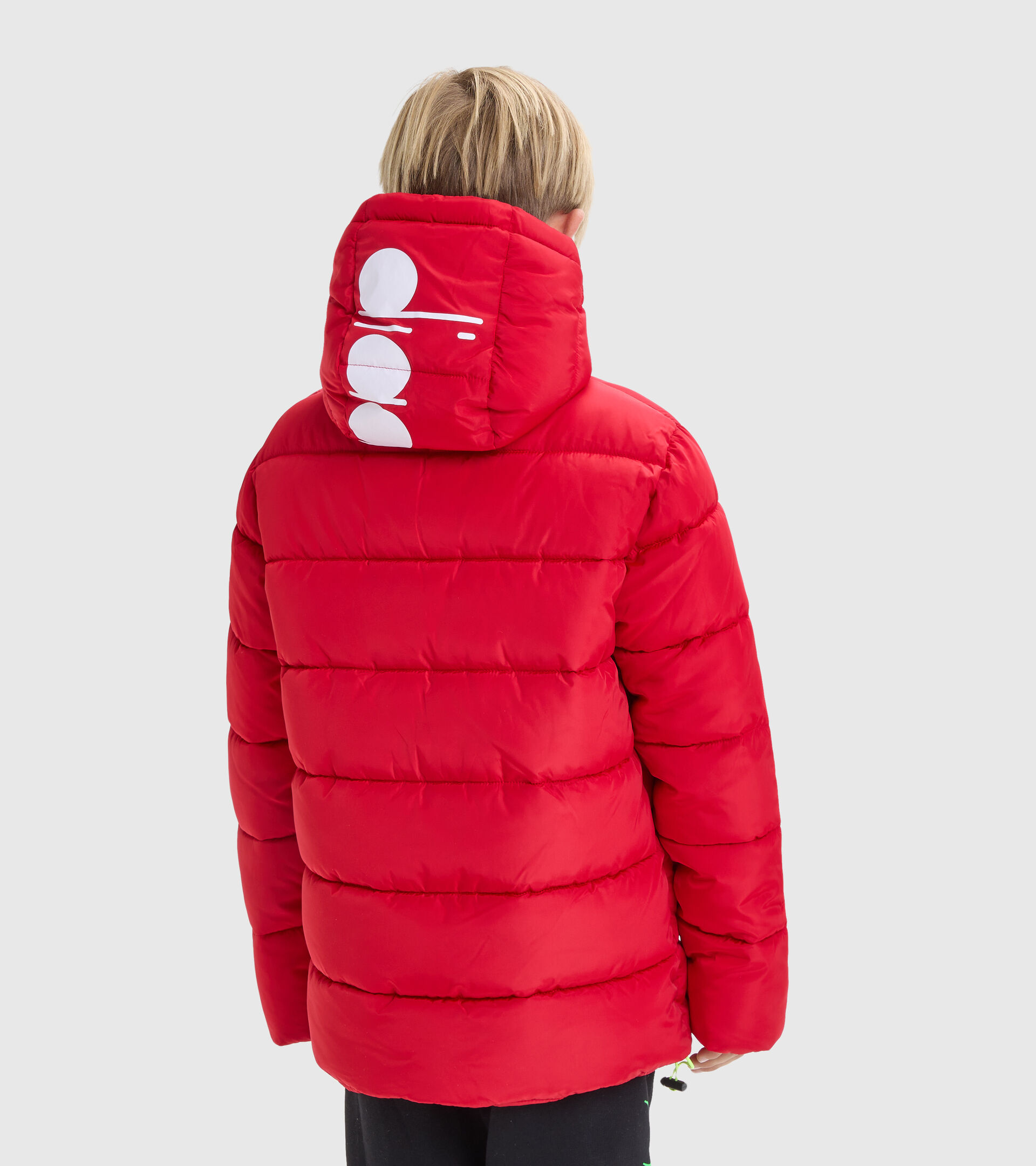 Einfarbige Jacke - Unisex JU.JACKET HD D RENNEN ROT - Diadora