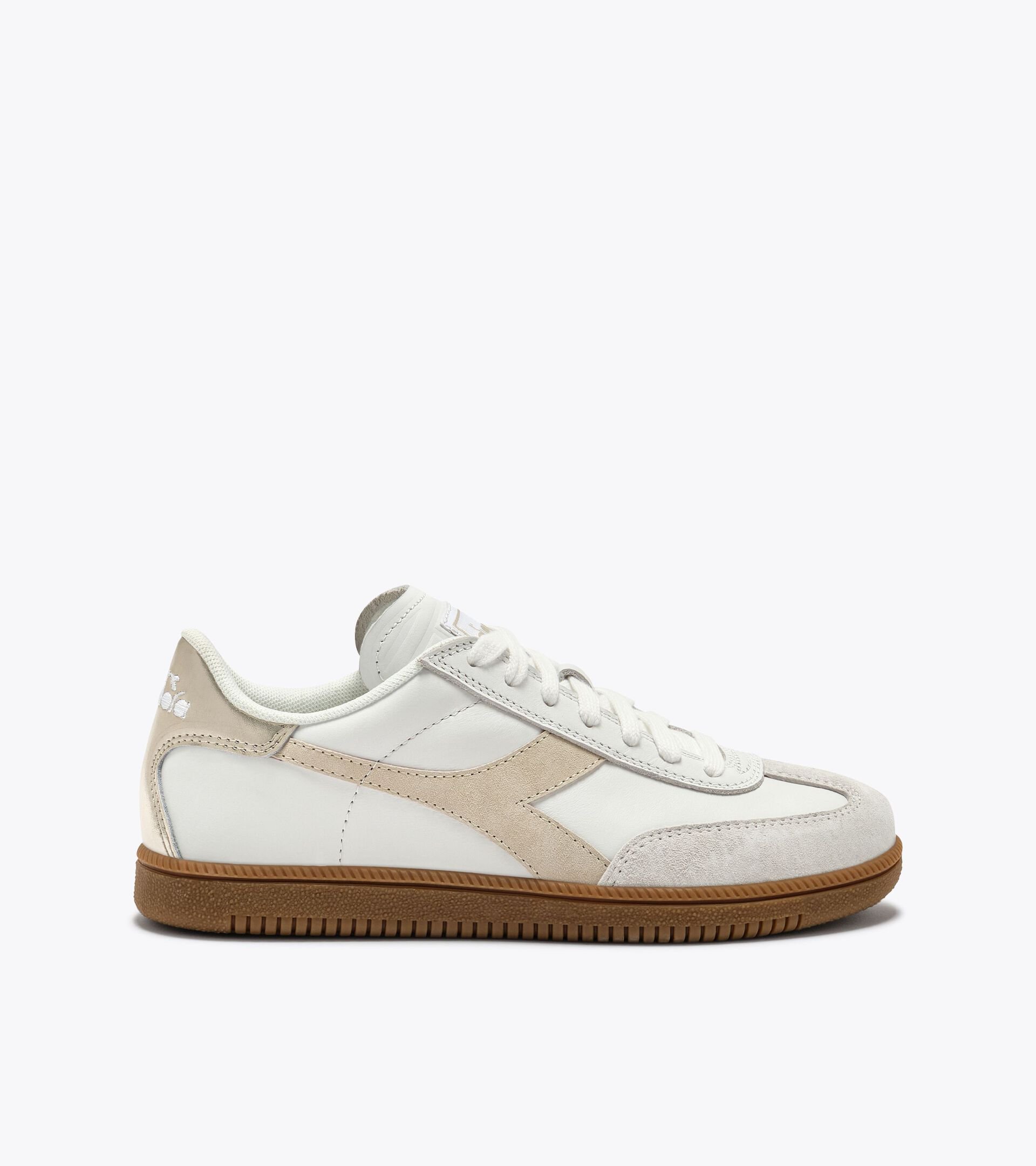 Leather sneakers - All-Gender
 TRAINER METAL WHITE /ALMOND MILK - Diadora