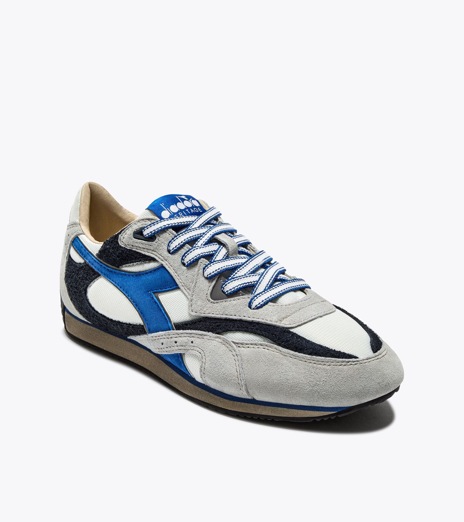 Low-Profile-Sneaker Heritage - F&uuml;r alle Geschlechter EQUIPE REVENGE USED MILCH WEISS - Diadora