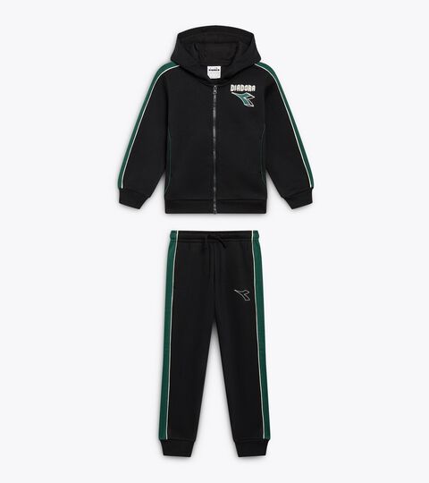 JB. TRACKSUIT HD FZ LOGO (BR), BLACK Tracksuit - Boys
 JB. TRACKSUIT HD FZ LOGO (BR) BLACK - Diadora