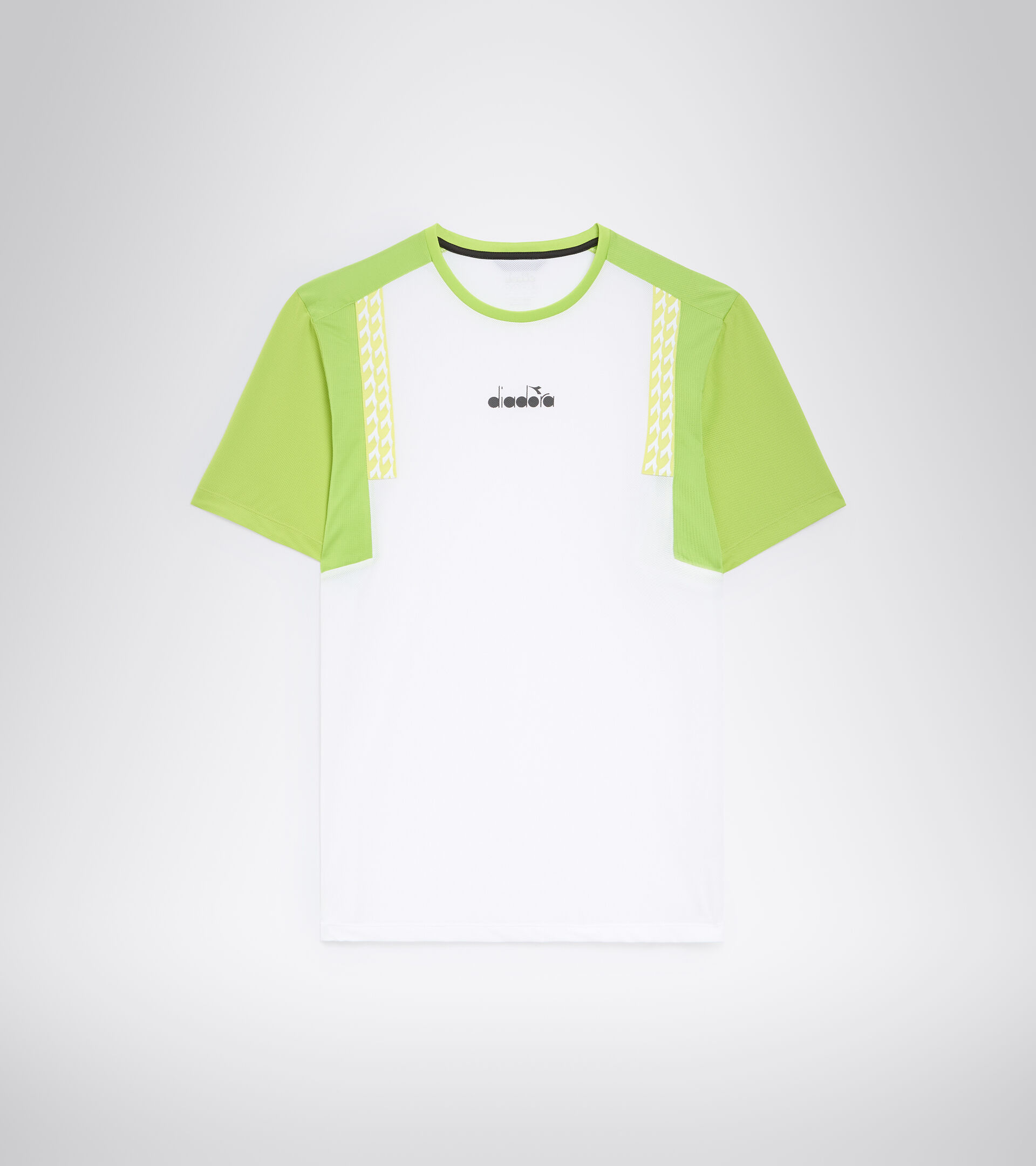 Tennis-T-Shirt - Herren SS T-SHIRT CLAY STRAHLEND WEISSE - Diadora