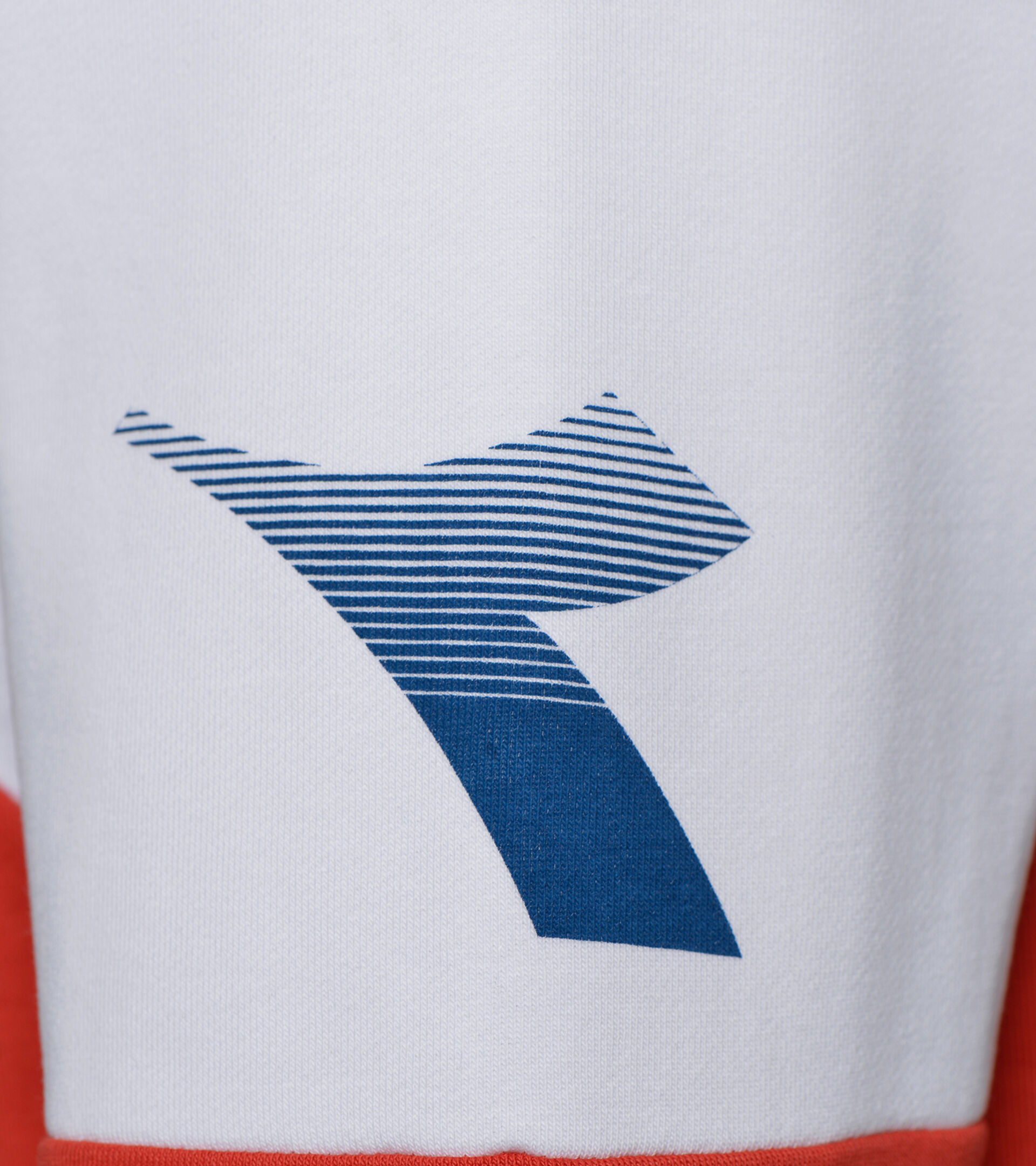 Sweat ras du cou - Homme SWEATSHIRT CREW DIADORA CLUB ROUGE LAVE EN FUSION - Diadora