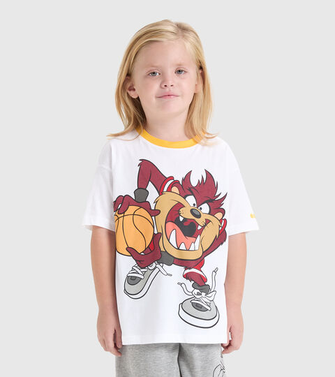 T-shirt de sport - Enfant JU.T-SHIRT SS WB JAUNE SPECTRE - Diadora