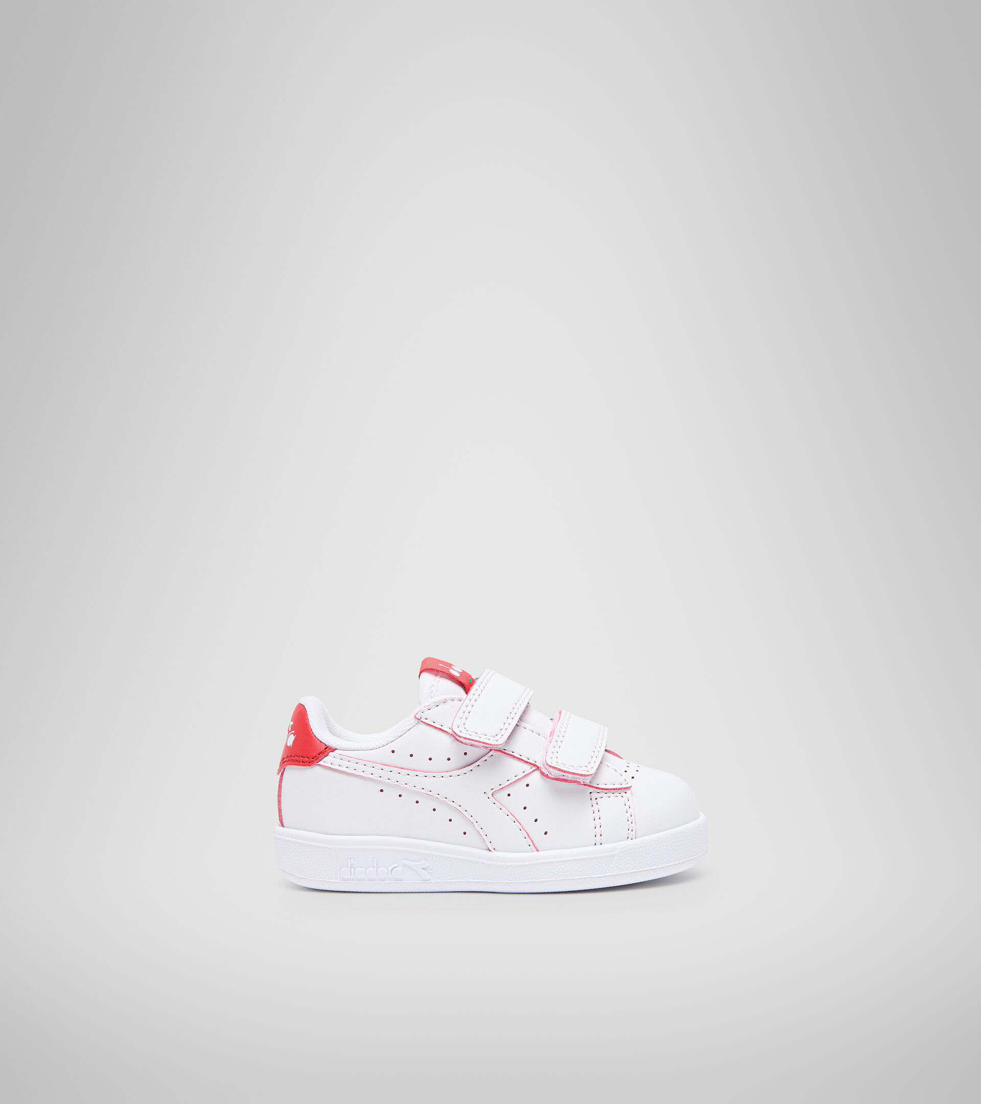 Footwear Sport BAMBINO GAME P SMASH TD BIANCO/TOMATO RED Diadora