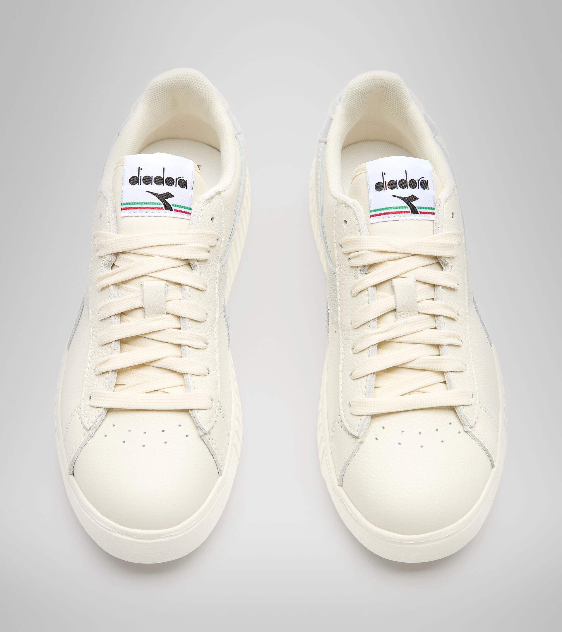 Sports shoes - Women GAME STEP PREMIUM TUMBLED LEATHER WHITE - Diadora