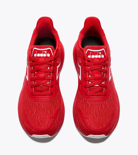Running shoe - Comfort and stability - Men's NUCLEO 2 FIERY RED/WHITE - Diadora