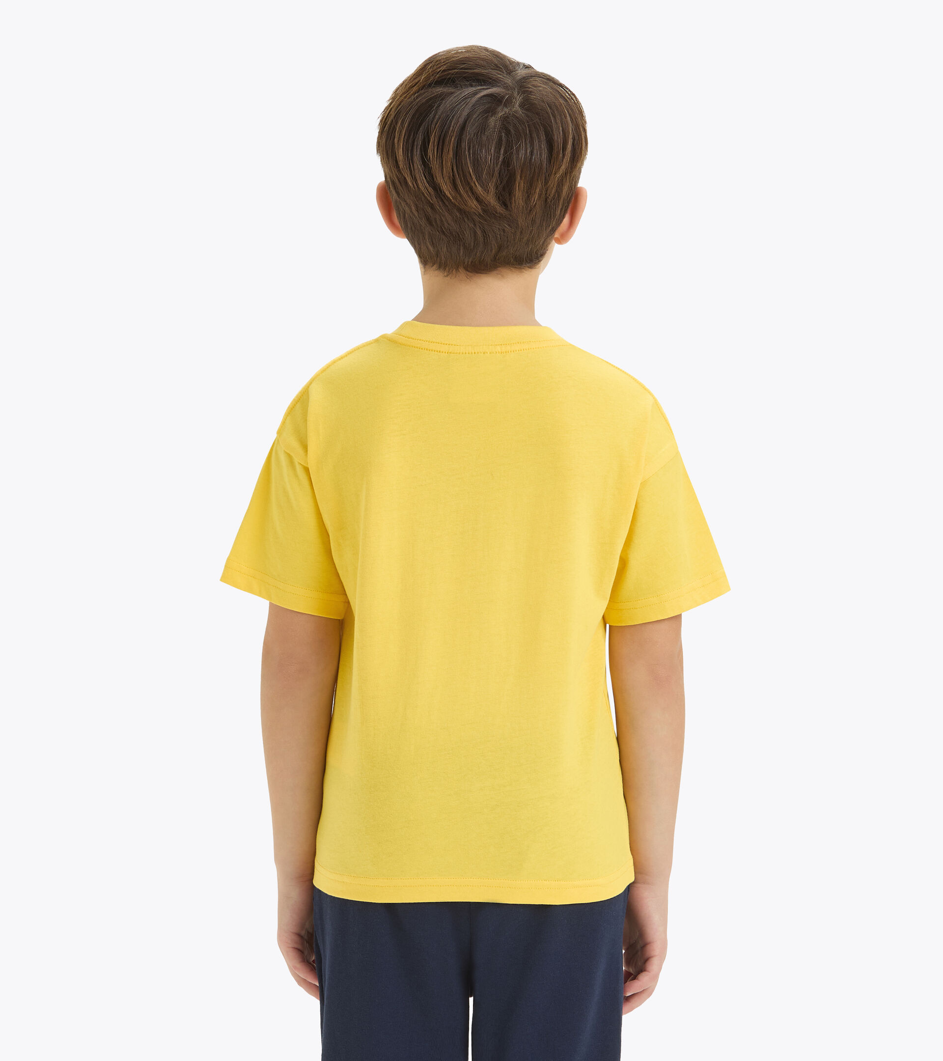 Camiseta de algodón - Niños y niñas
 JU.T-SHIRT SS SL AMARILLO ALAMO TEMBLON OR - Diadora