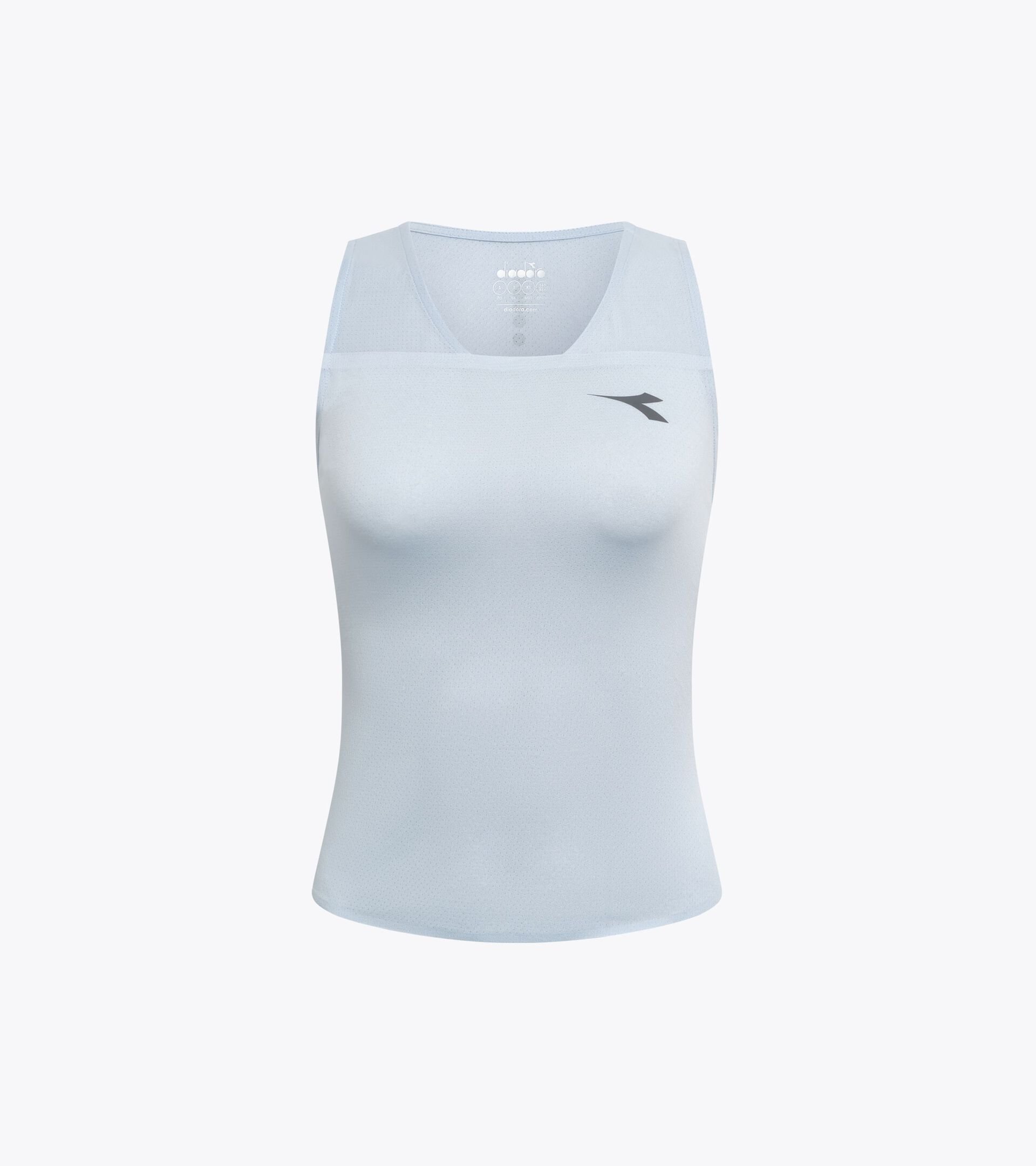 Superleichtes FIBRAZERO-Tanktop  - Running - Damen
 L. TANK SUPER LIGHT FIBRAZERO SKYRIDE - Diadora