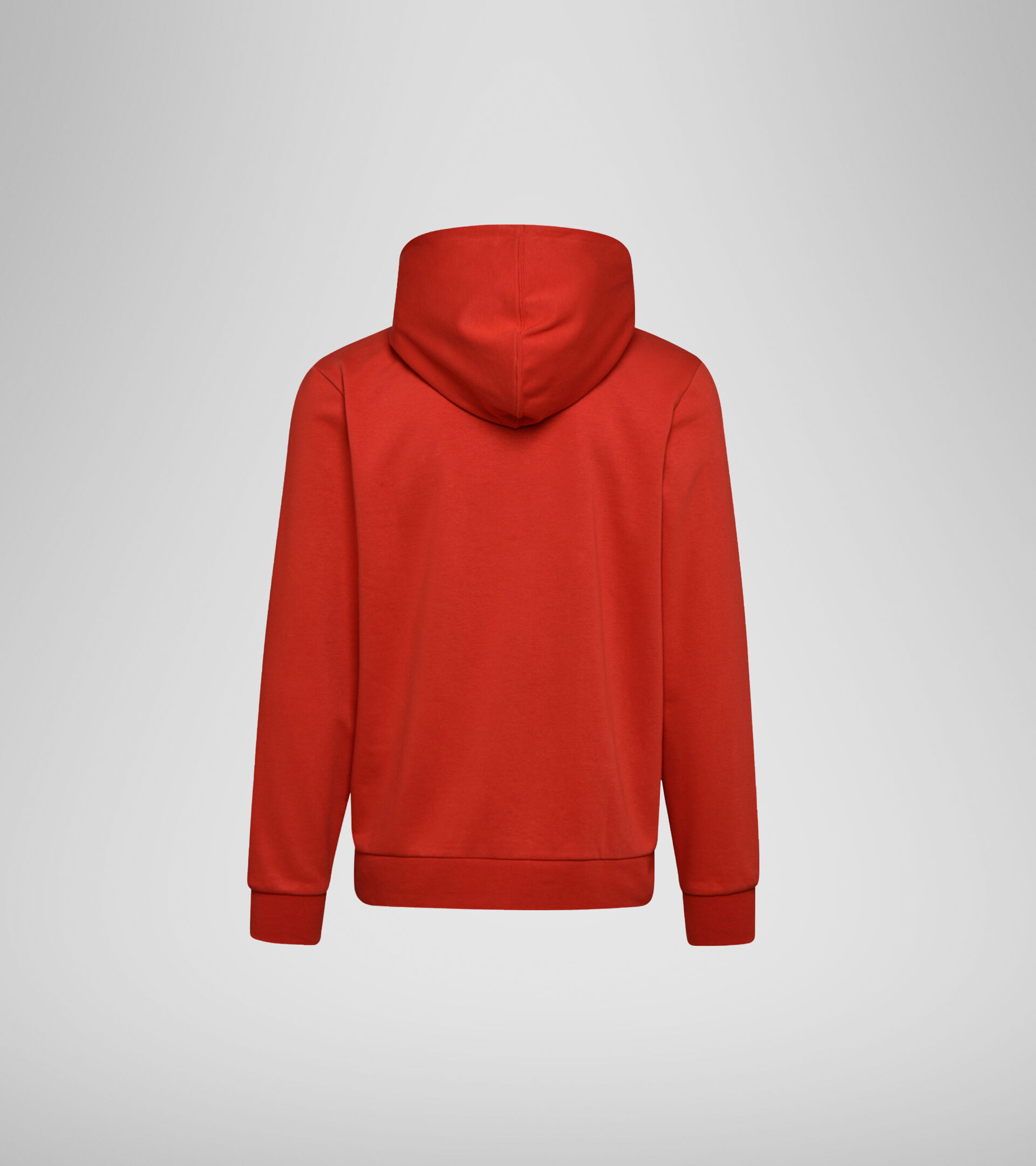 Apparel Sport UOMO HOODIE BIG LOGO ROJO LAVA FUNDIDA Diadora
