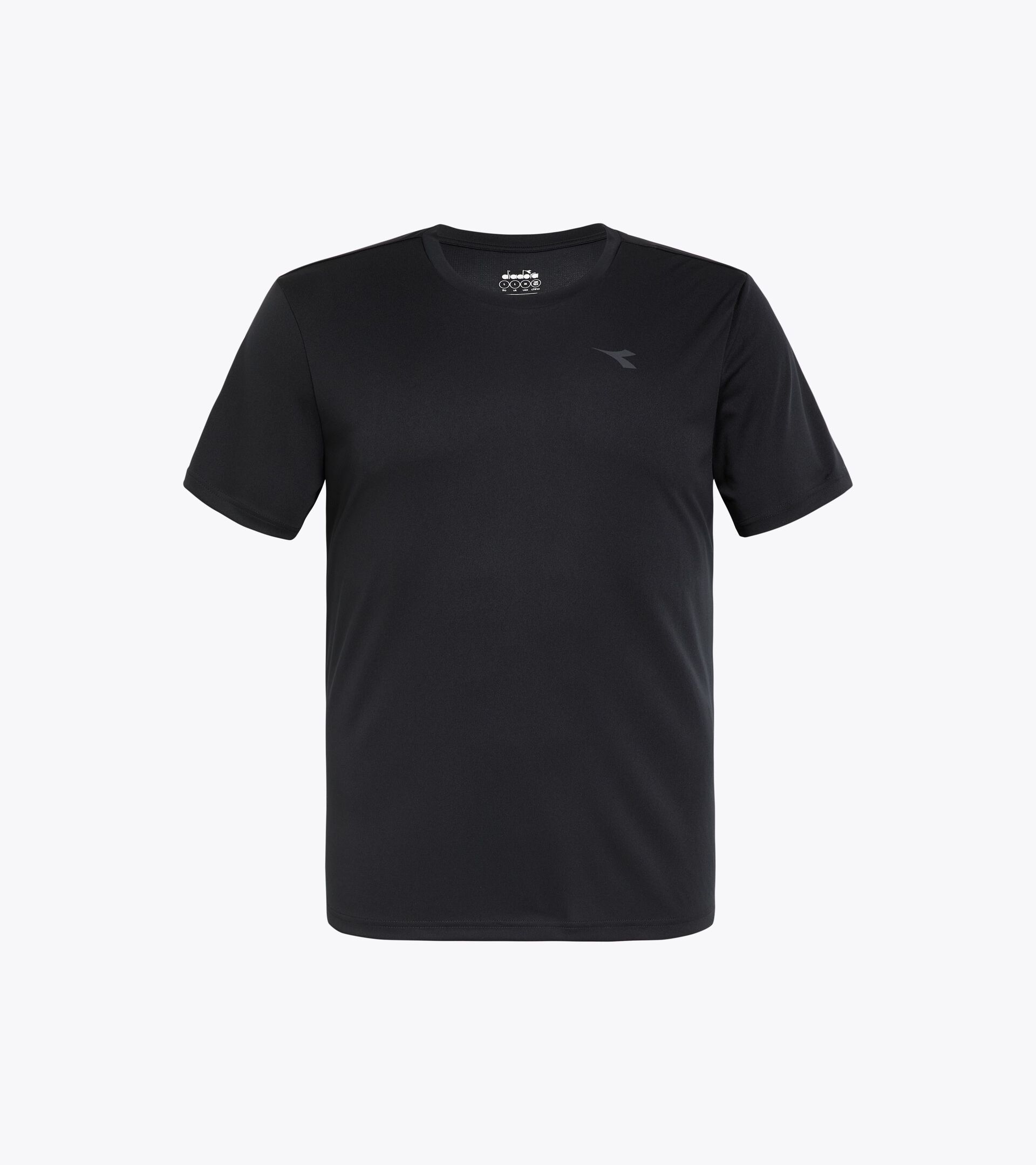 Sports t-shirt - Men SS T-SHIRT RUN BLACK - Diadora