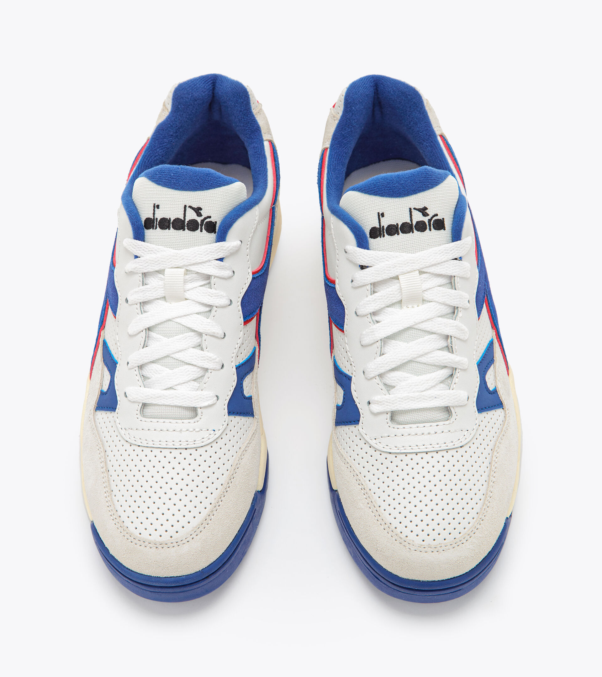 Sporty sneakers - All-Gender WINNER SL TRUE BLUE/POPPY RED - Diadora