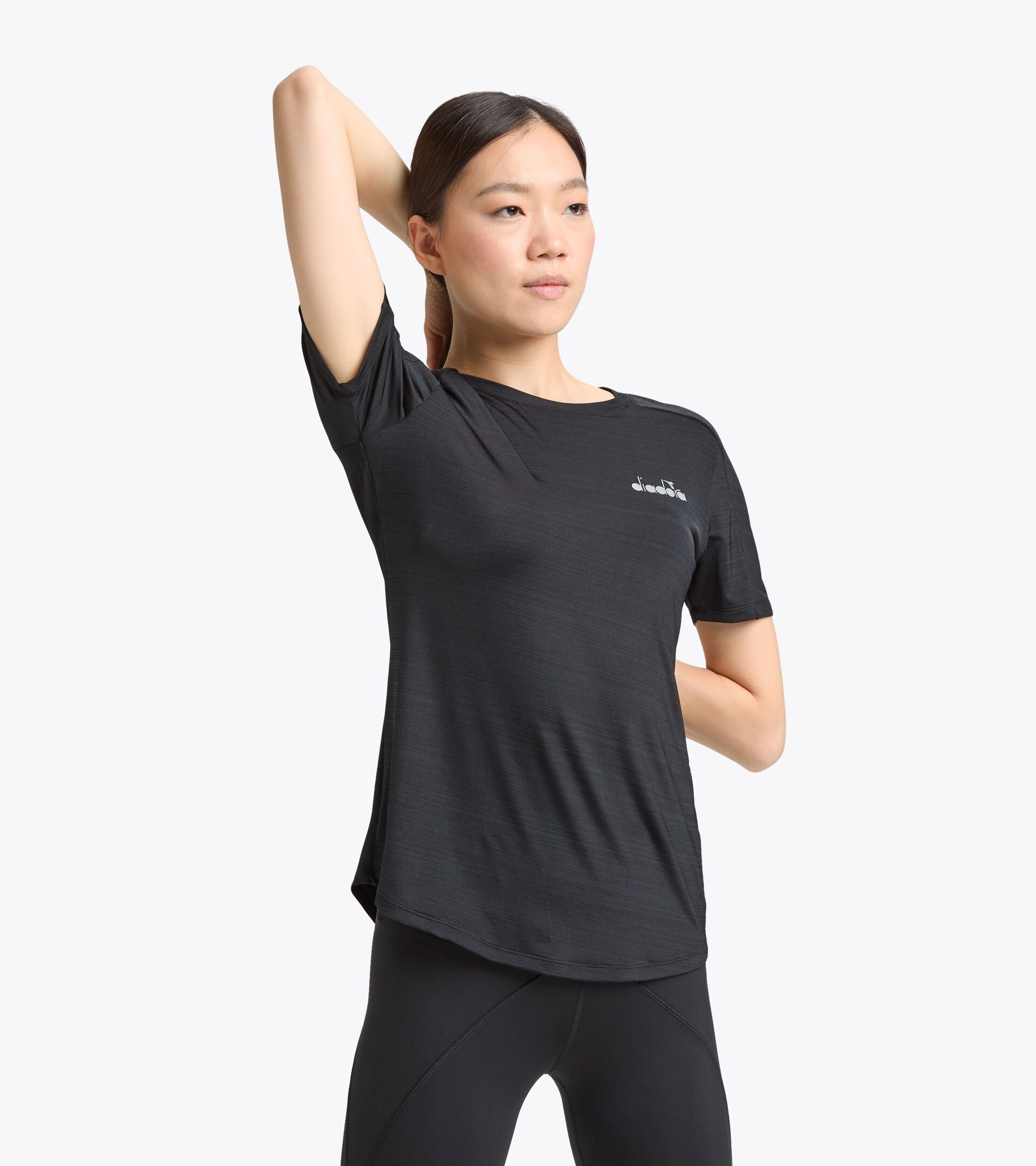 Training T-shirt - Women’s L. SS T-SHIRT BE ONE FT BLACK - Diadora