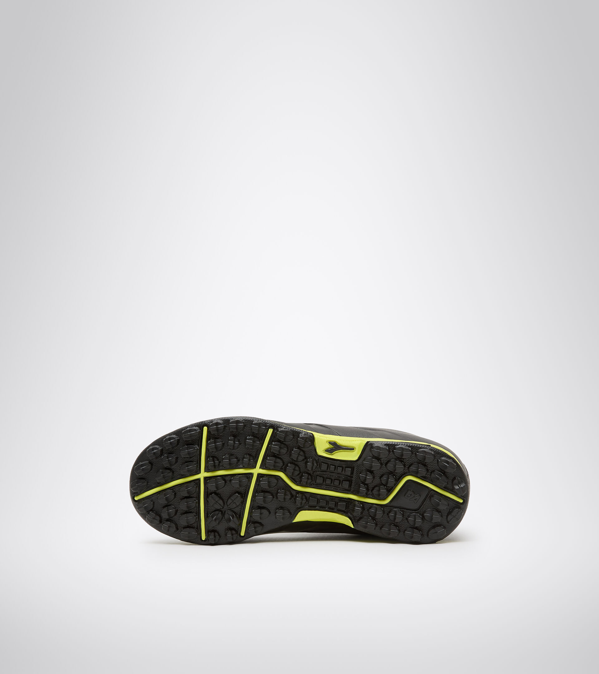 Fußballschuh für harte Böden oder Kunstrasen - Unisex Kind PICHICHI 3 TF JR NERO/GIALLO FL DD/ARGENTO - Diadora