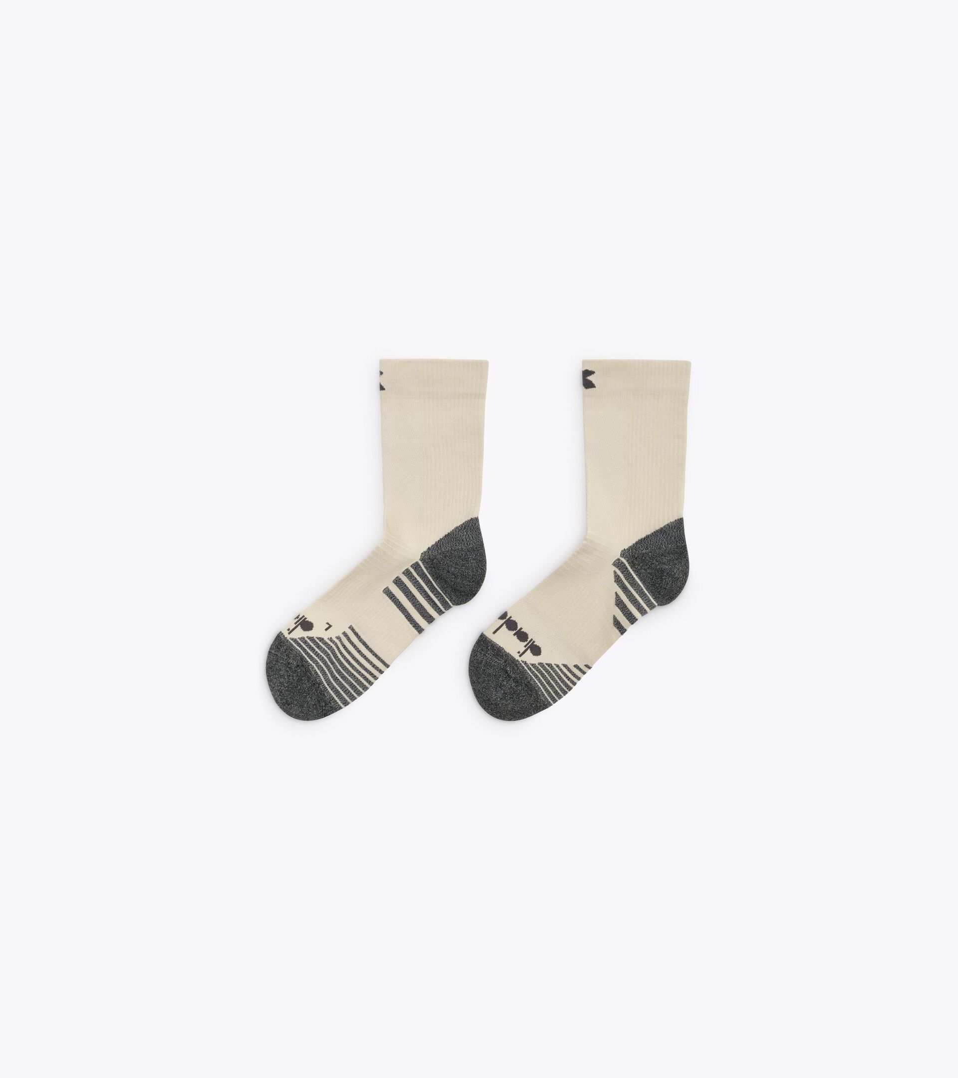 Running socks - All-gender CREW SOCKS STRATOUNO WINTER WHITE - Diadora