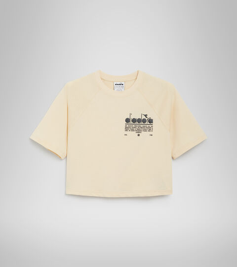 Camiseta de algodón - Mujer L. T-SHIRT SS  MANIFESTO MANTECADA - Diadora