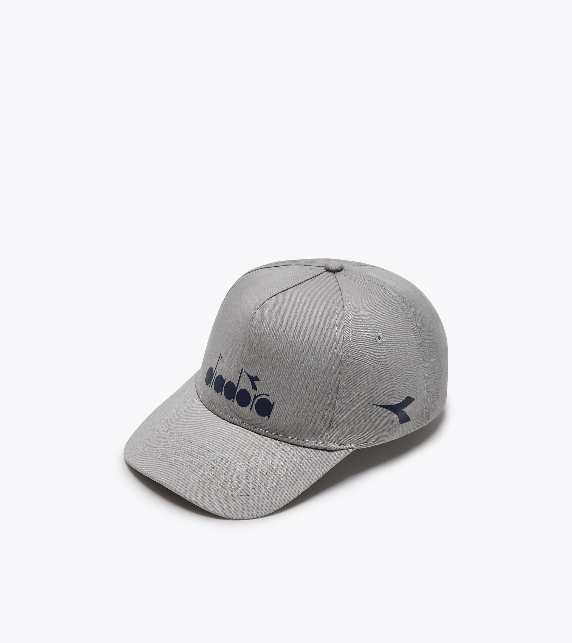 Cap - Italian Beach Volley Championship CAPPELLINO CAMP. ITALIANO 24 LIGHT MIDDLE GRAY MELANGE - Diadora