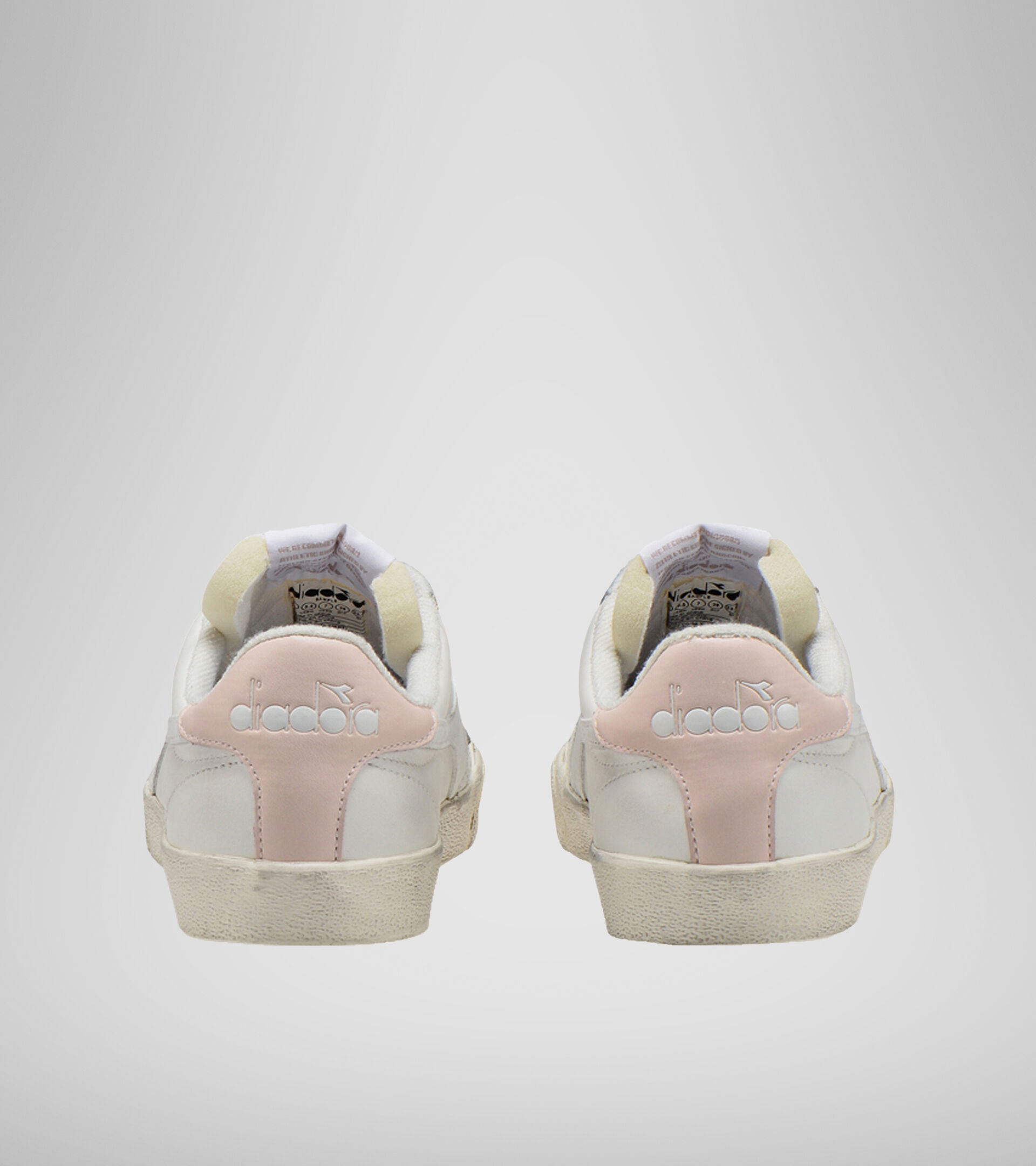 Sports shoe - Unisex MELODY LEATHER DIRTY WHITE/PINK CLOUD - Diadora