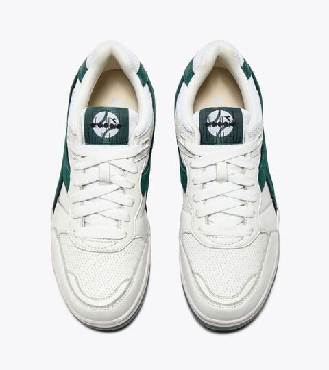 Heritage leather sneaker - All-Gender B.560 USED WHTIE/BISTRO GREEN - Diadora