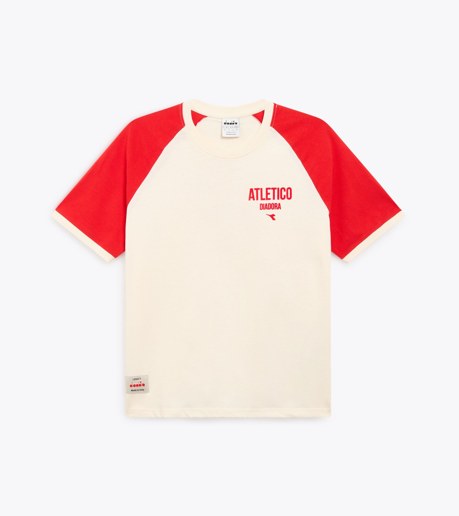 Camiseta Legacy - Made in Italy - Para todos los géneros T-SHIRT SS LEGACY ROJO INTENSO - Diadora