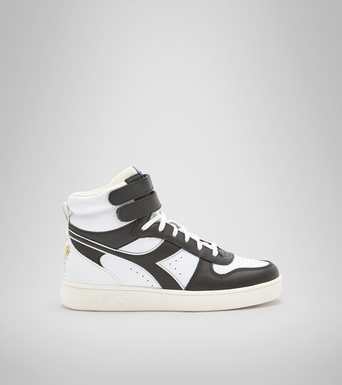 Zapatilla deportiva - Niños 8-16 años MAGIC BASKET MID SYLVESTER GS NEGRO/BLANCO - Diadora