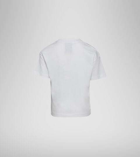 JU. T-SHIRT SS ELEMENTS, BLANCO VIVO Camiseta con logotipo - Niños y niñas JU. T-SHIRT SS ELEMENTS BLANCO VIVO - Diadora